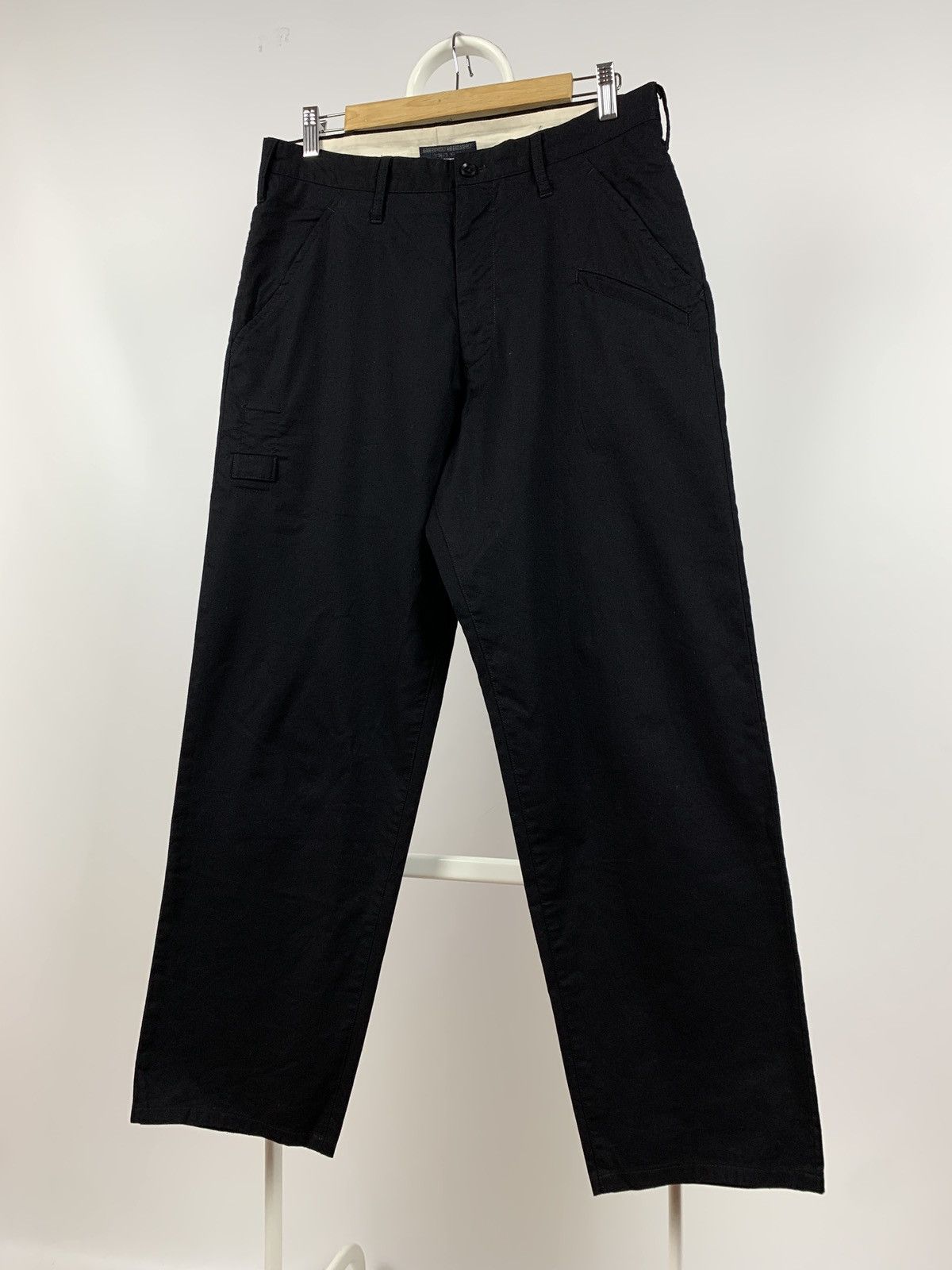 Yohji Yamamoto Yohji Yamamoto Cropped Regulation Black Pants Size US 30 / EU 46 - 17 Thumbnail