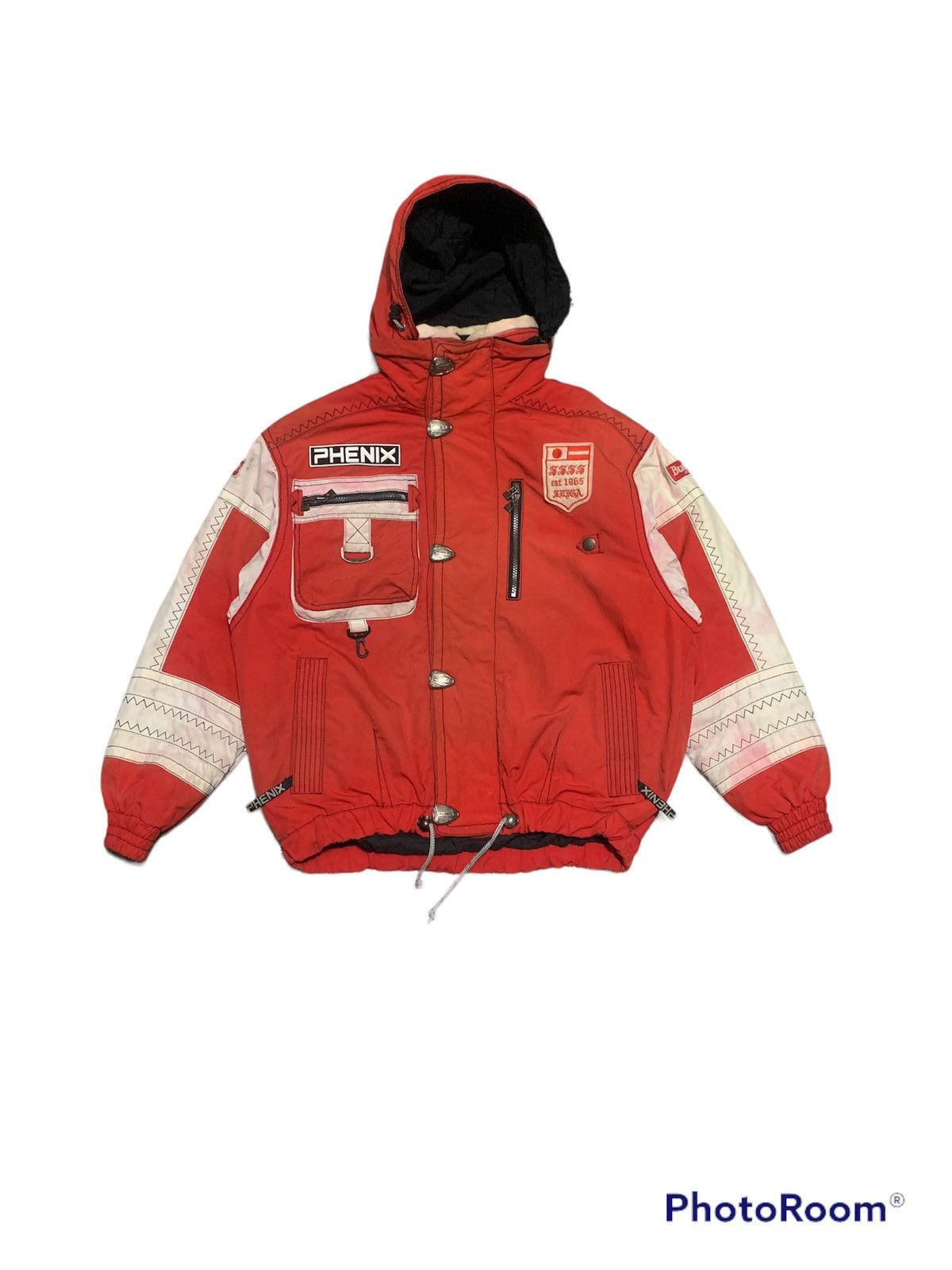 Vintage Phenix Goggle Pocket Skiwear Jacket