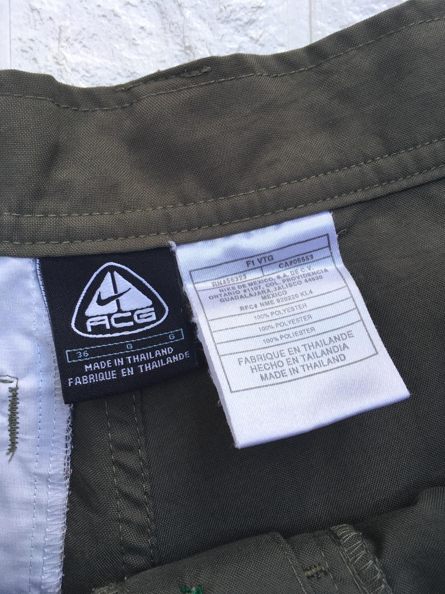 Nike ACG Vintage Nike ACG Convertible Pants Size US 35 - 14 Thumbnail