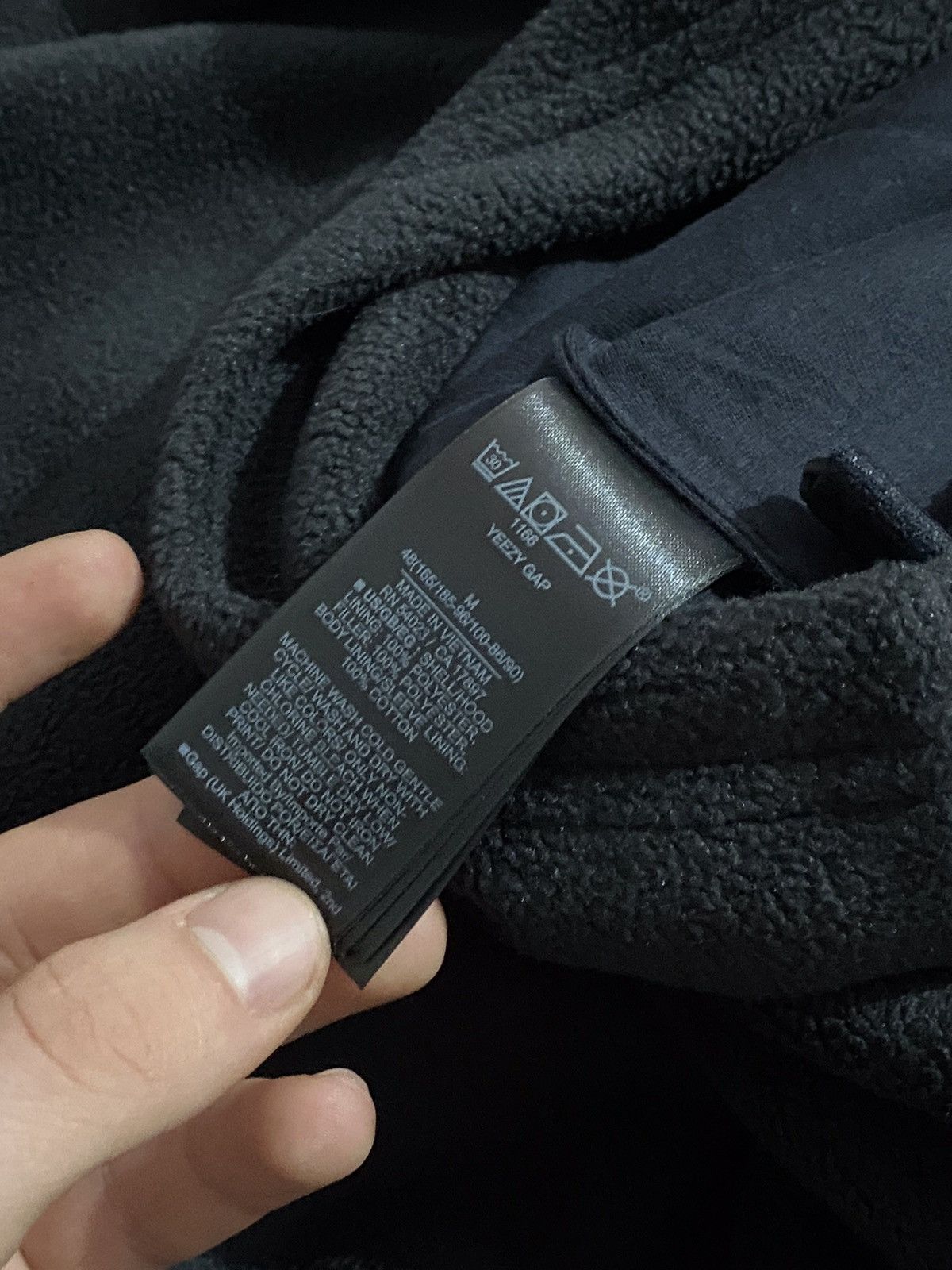 Gap × Yeezy Yeezy Gap Polar Fleece Padded Hoodie by Balenciaga Size US M / EU 48-50 / 2 - 14 Thumbnail