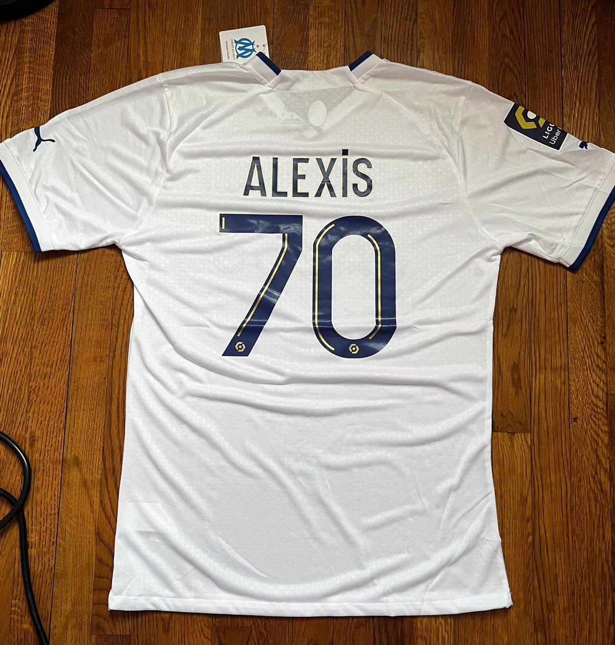 Alexis Sánchez Sanchez Olympique de Marseille Away 2023 Men's Jersey