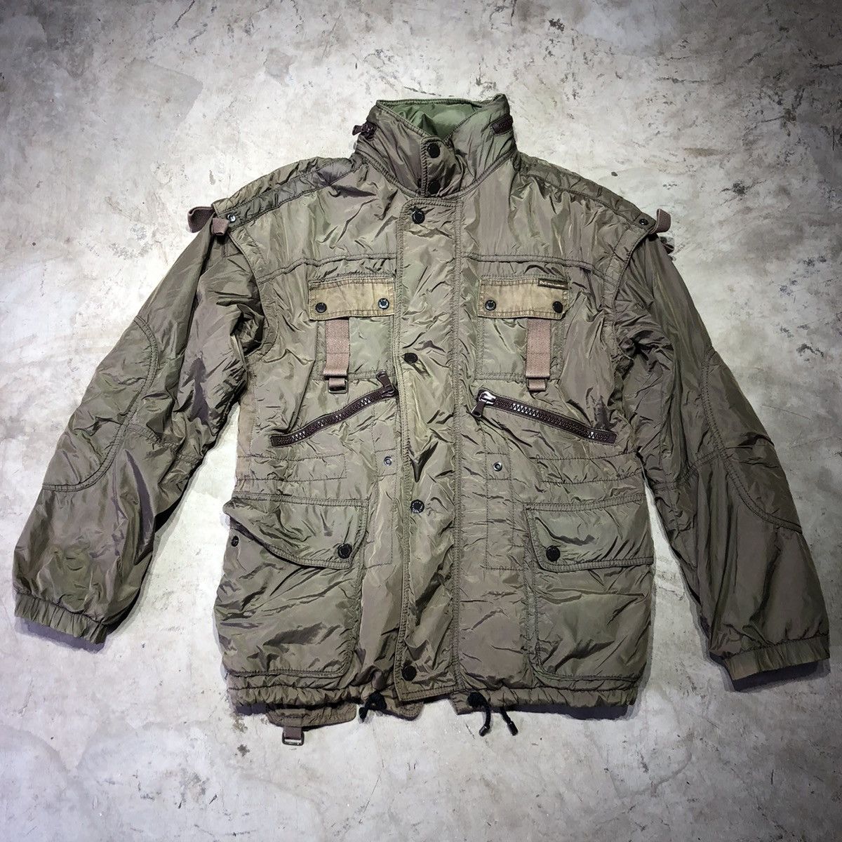 Dolce & Gabbana Bondage M-65 Nylon Bomber jacket Size US L / EU 52-54 / 3 - 1 Thumbnail