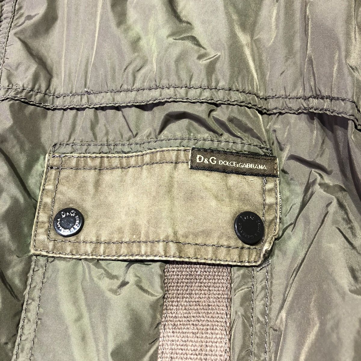 Dolce & Gabbana Bondage M-65 Nylon Bomber jacket Size US L / EU 52-54 / 3 - 4 Thumbnail