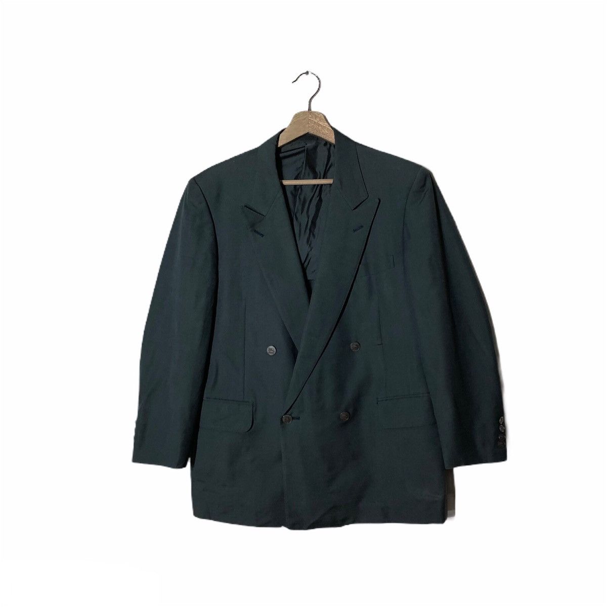 Burberry VINTAGE BURBERRYS DOUBLE BREAST Size US M / EU 48-50 / 2 - 2 Thumbnail