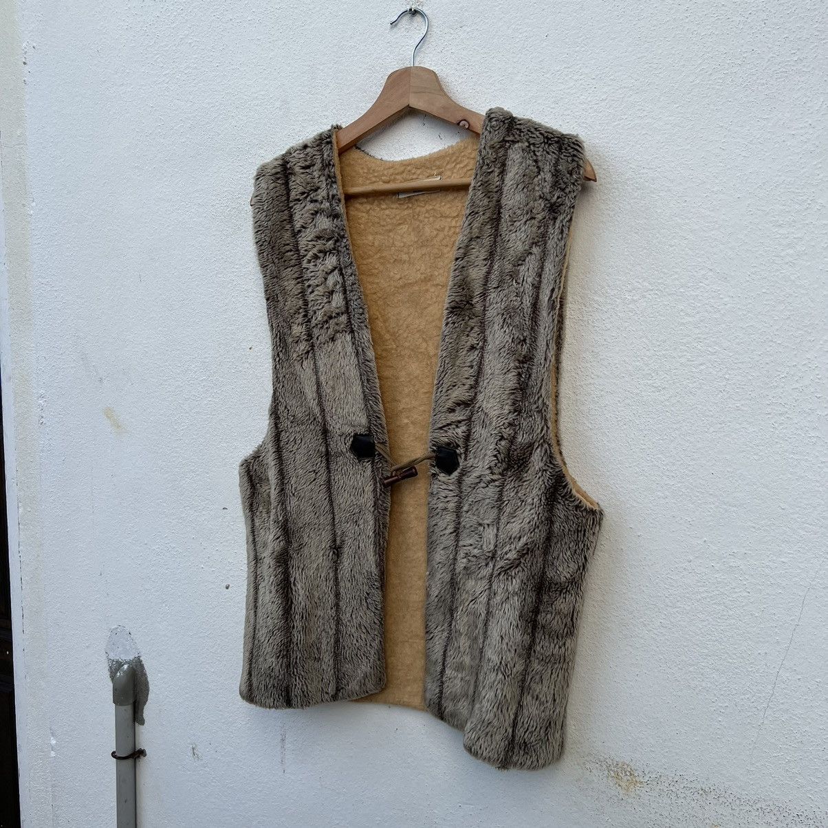 Japanese Brand MINK FUR TANK TOP SLEEVELESS VEST HOME WEAR Size US M / EU 48-50 / 2 - 2 Thumbnail