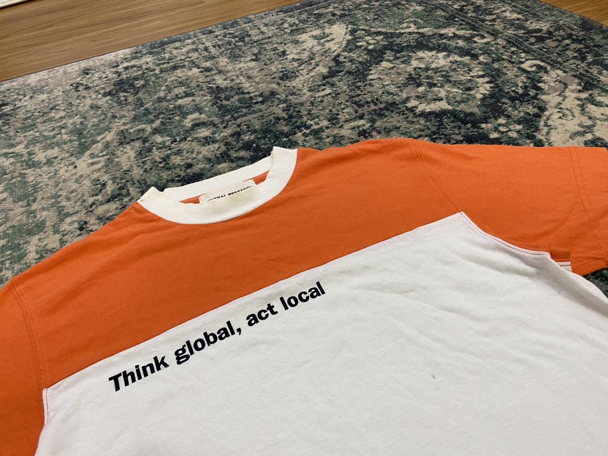 General Research SS00 "Think Global, Act Local" Tee Size US M / EU 48-50 / 2 - 3 Thumbnail