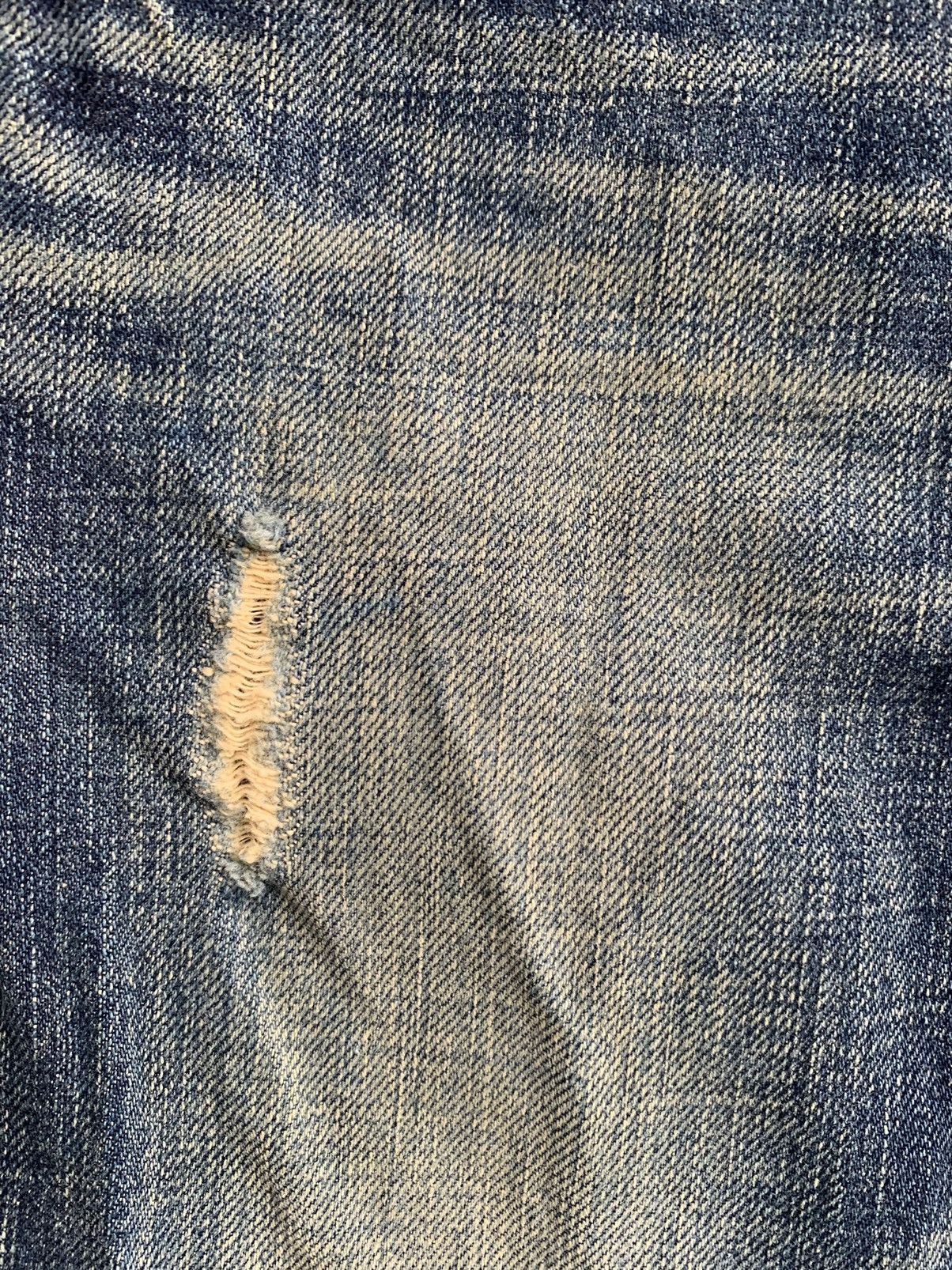 Hysteric Glamour Kinky studs damage processing denim jeans | Grailed
