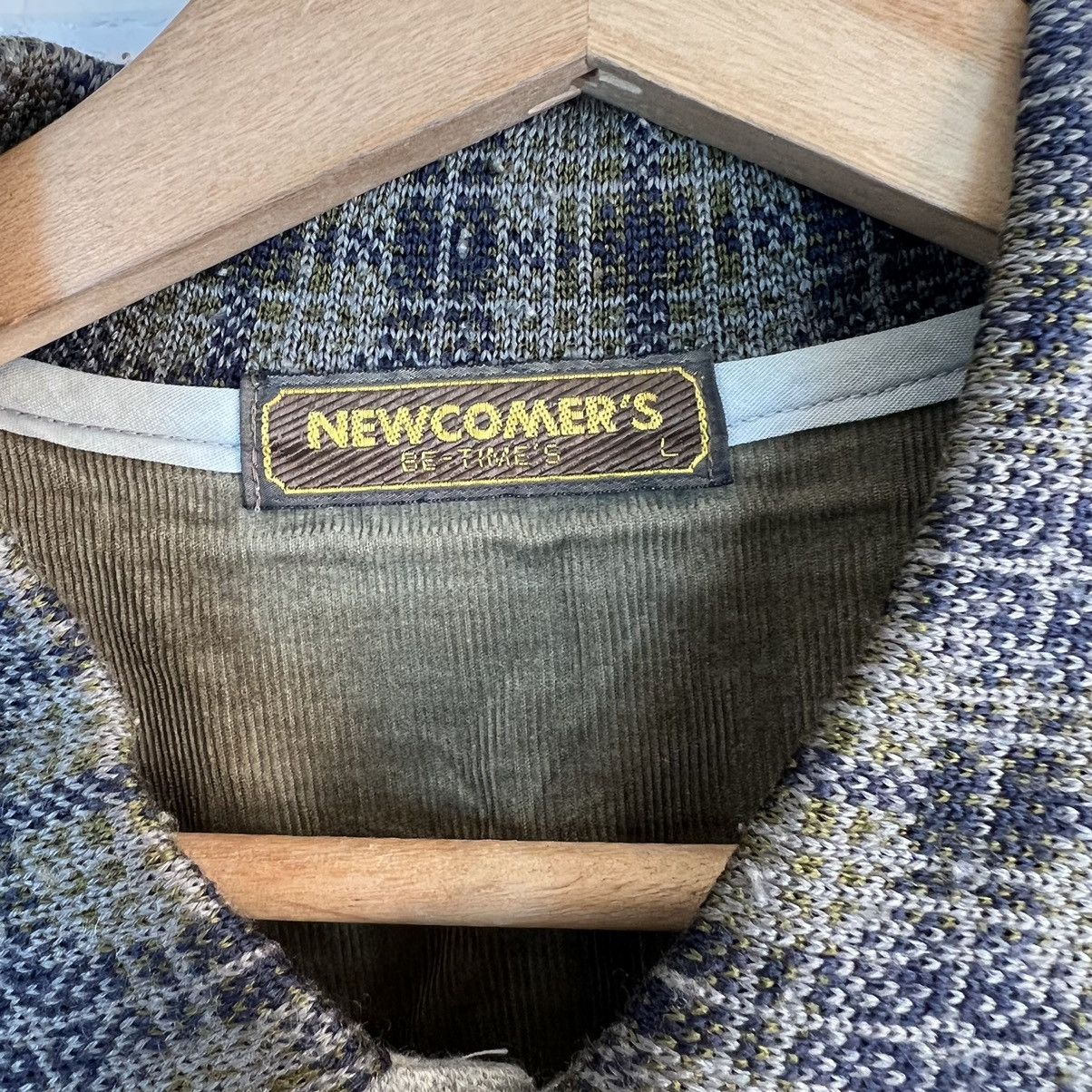 Japanese Brand VINTAGE SWEATSHIRT COLLAR NEWCOMER’S BE TIMES BIG LOGO Size US L / EU 52-54 / 3 - 7 Thumbnail