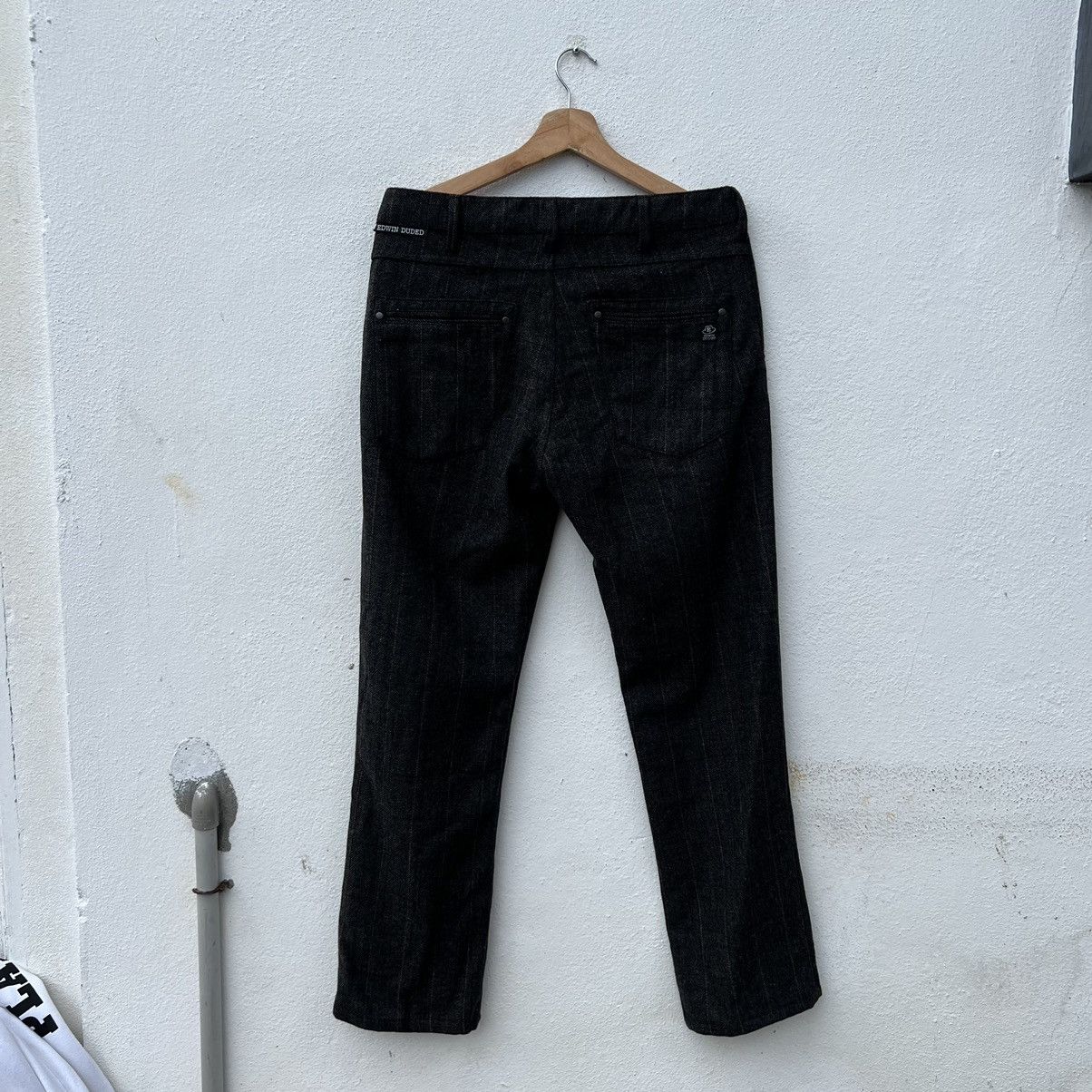 Edwin EDWIN DUDED HERRINGBONE WOOL CASUAL PANTS Size US 32 / EU 48 - 9 Thumbnail