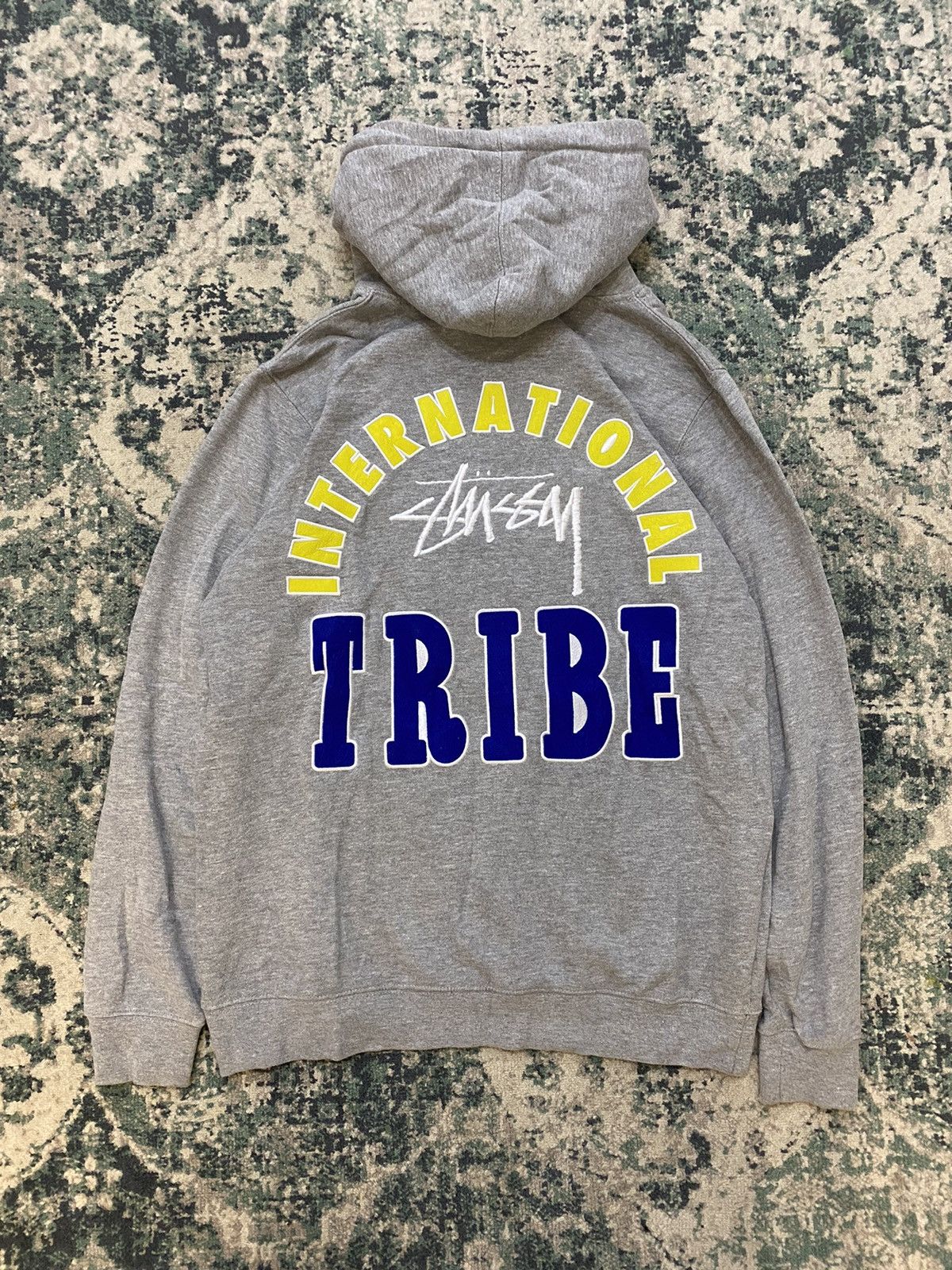 Stussy Vintage 90s Archive International Stussy Tribe Hoodie Size US M / EU 48-50 / 2 - 1 Thumbnail