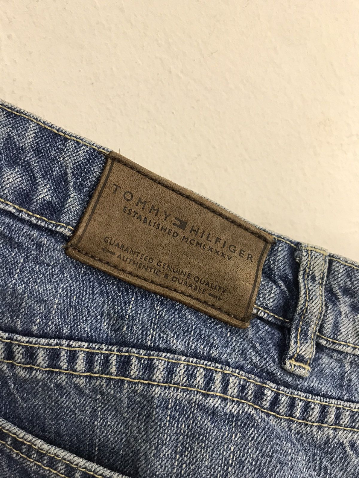 Tommy Hilfiger × Vintage Tommy Hilfiger Straight Cut Pants Inspired Designer Size 33 Size US 33 - 6 Thumbnail