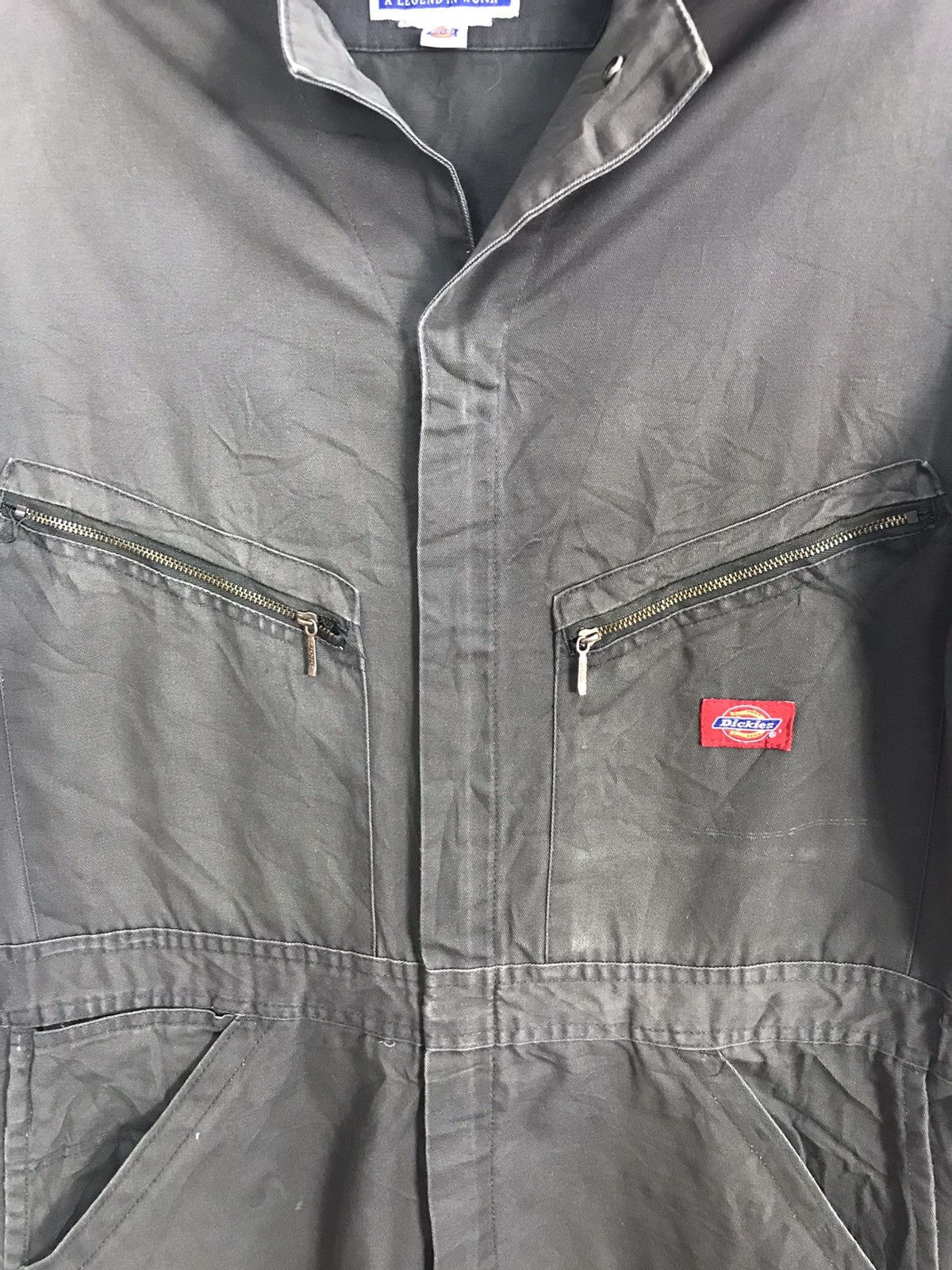 Dickies Dickies Coverall Overall Khakis Pant Workwear Carpenter Size US 39 - 2 Thumbnail