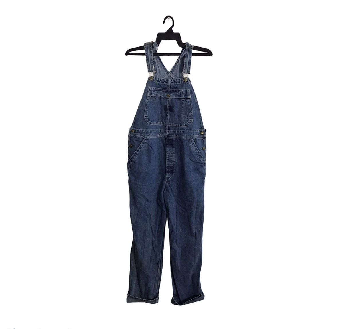 Japanese Brand × Vintage Vtg Everblue Japanese Brand DenimPant Workwear Carpenter Size US 34 / EU 50 - 1 Thumbnail