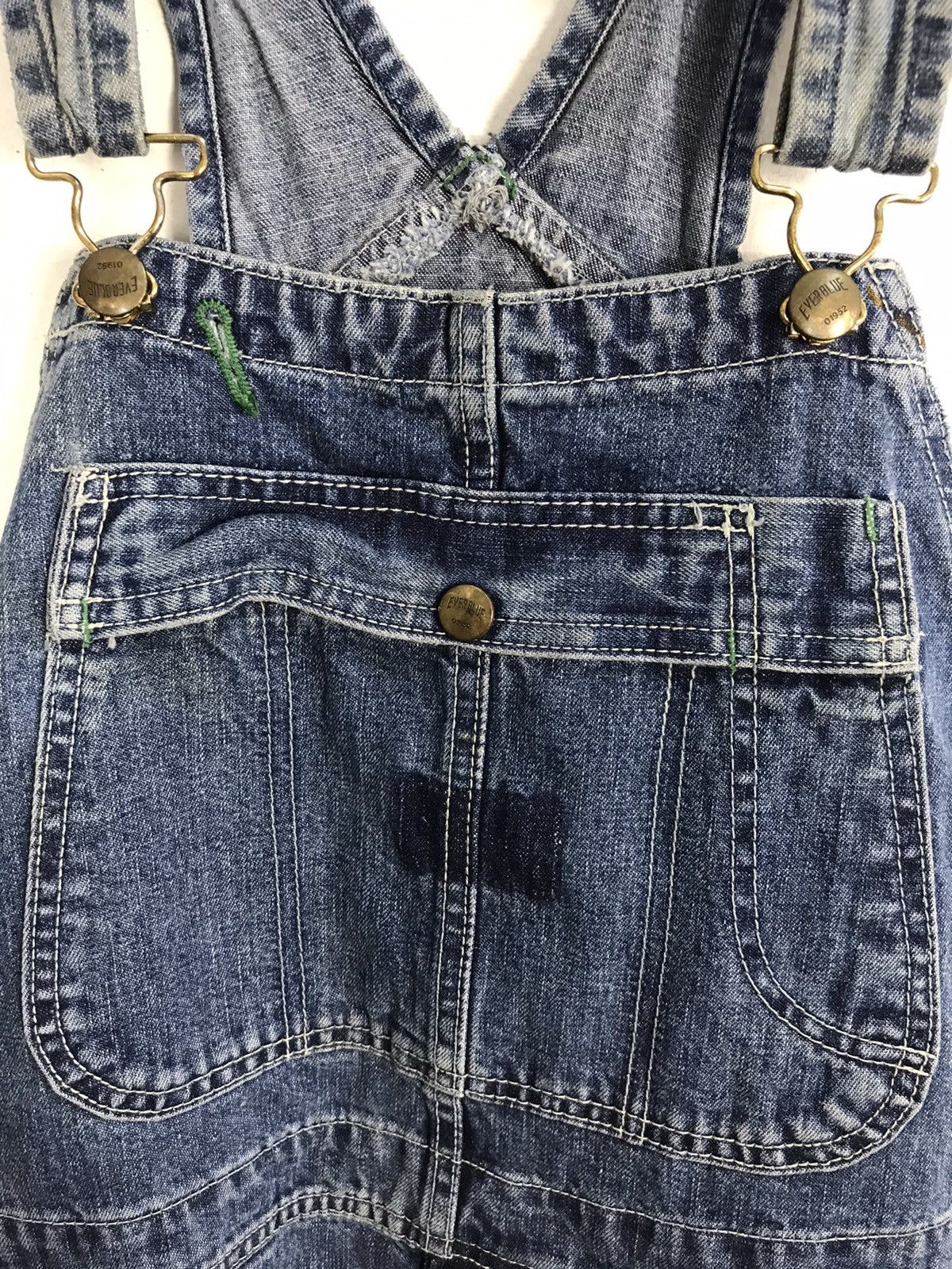Japanese Brand × Vintage Vtg Everblue Japanese Brand DenimPant Workwear Carpenter Size US 34 / EU 50 - 3 Thumbnail