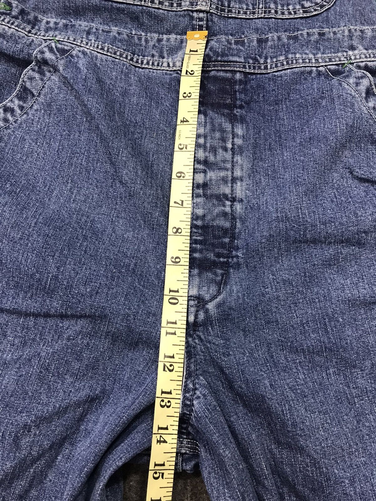 Japanese Brand × Vintage Vtg Everblue Japanese Brand DenimPant Workwear Carpenter Size US 34 / EU 50 - 11 Thumbnail