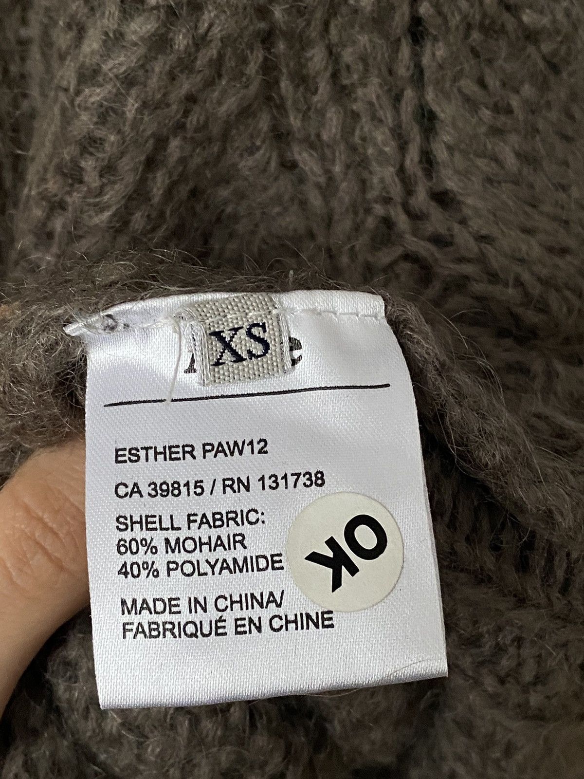 Acne Studios Acne studios sweater mohair bland knit wool esther paw12 Size US M / EU 48-50 / 2 - 8 Thumbnail