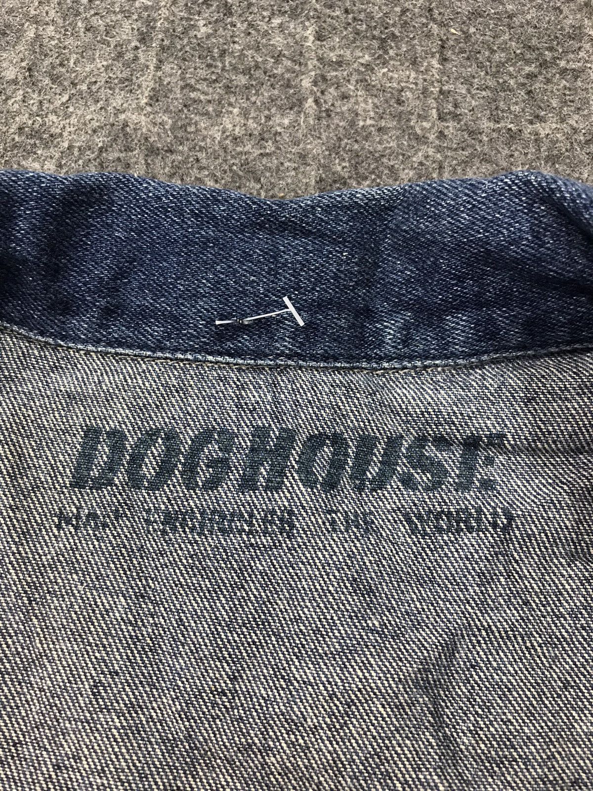 Japanese Brand Dog House Coverall Indigo Denim Pant Workwear Carpenter Size US 35 - 5 Thumbnail