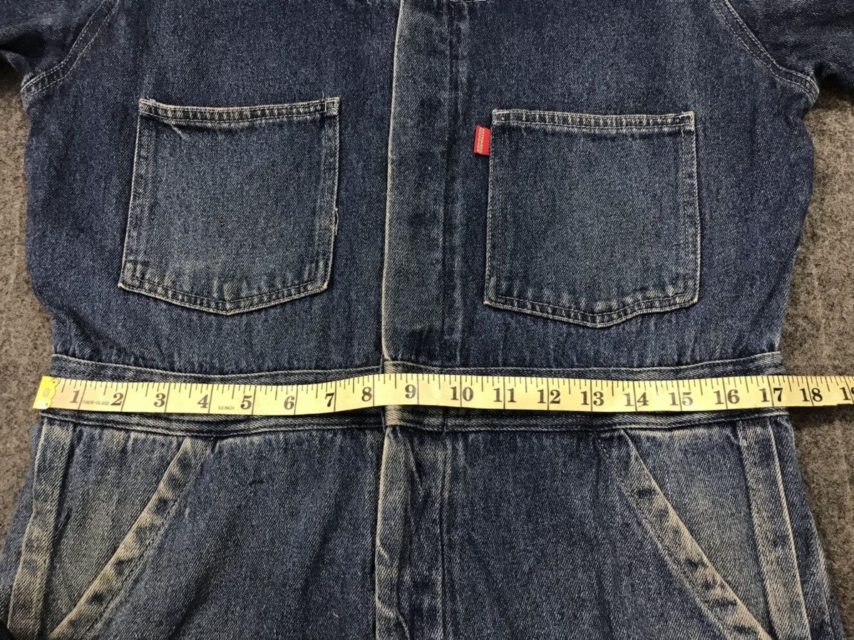Japanese Brand Dog House Coverall Indigo Denim Pant Workwear Carpenter Size US 35 - 10 Thumbnail