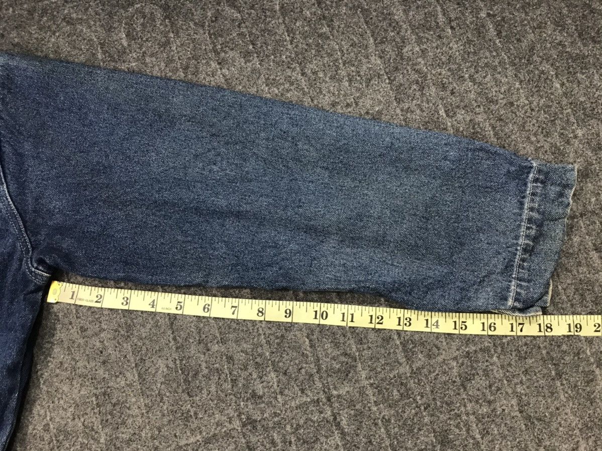 Japanese Brand Dog House Coverall Indigo Denim Pant Workwear Carpenter Size US 35 - 15 Thumbnail