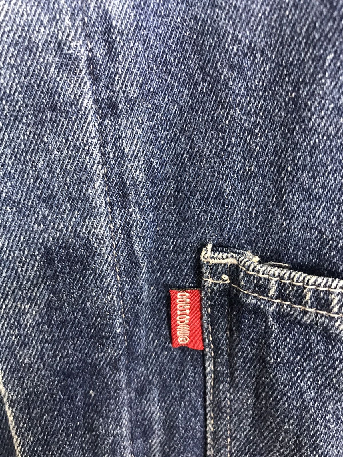 Japanese Brand Dog House Coverall Indigo Denim Pant Workwear Carpenter Size US 35 - 3 Thumbnail