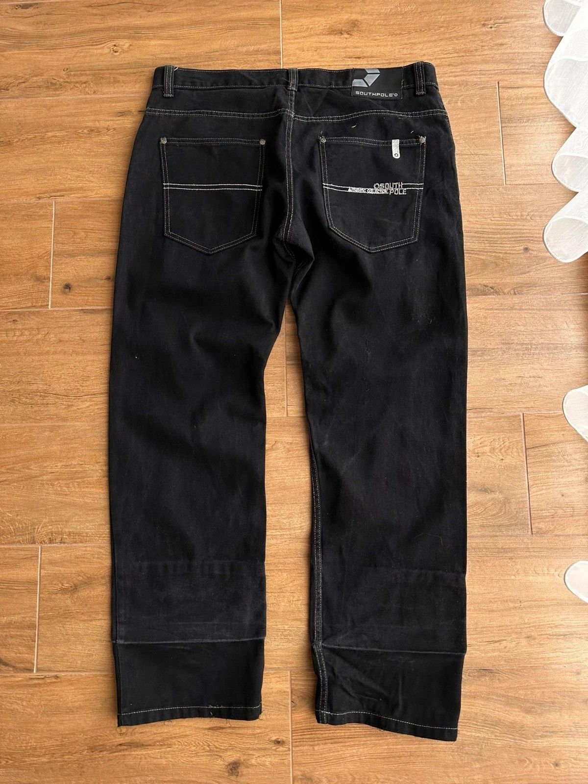 Vintage South Pole Black Rap Old School Black Jeans
