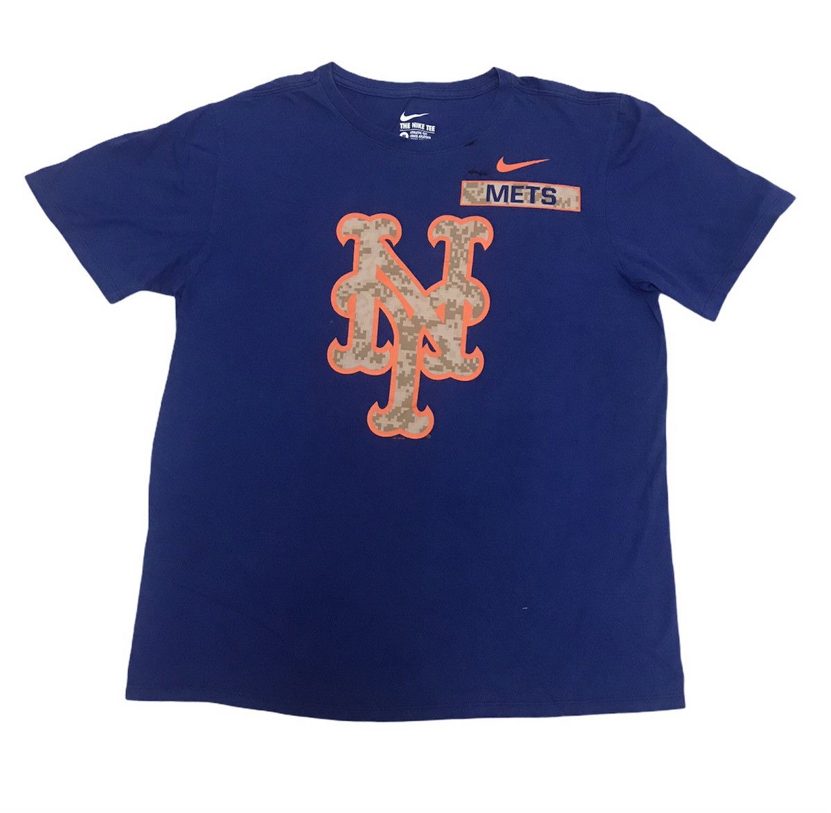 New York Yankees × Nike Nike x New York Yankees NY Mets Camo Logo Tee Size US M / EU 48-50 / 2 - 1 Thumbnail
