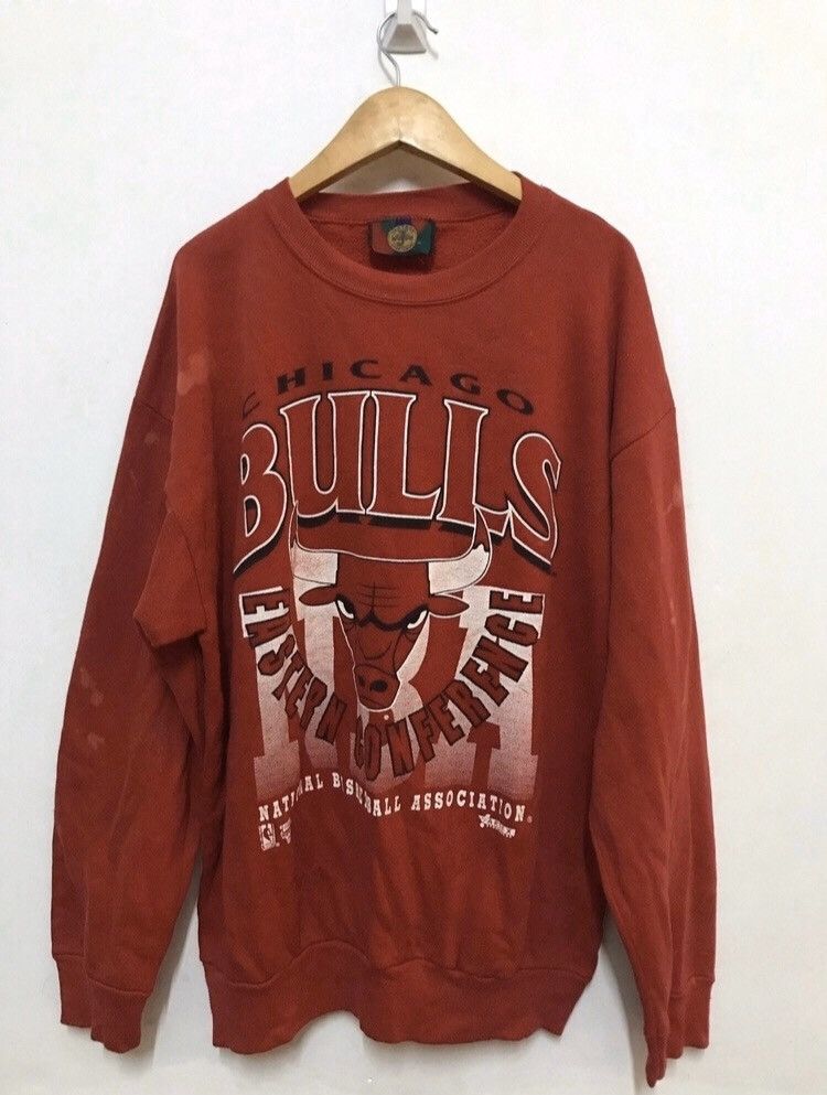 NBA × Vintage Chicago Bulls NBA sweatshirt L Size US L / EU 52-54 / 3 - 1 Thumbnail