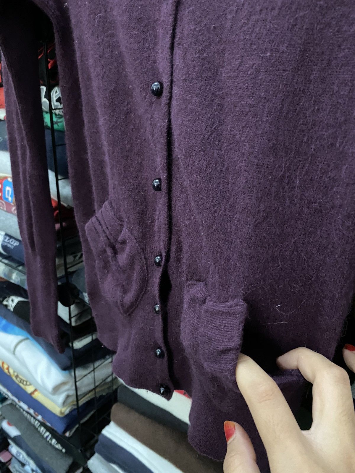 Marc Jacobs Marc Jacobs Dark Purple knitwear Size US S / EU 44-46 / 1 - 6 Thumbnail
