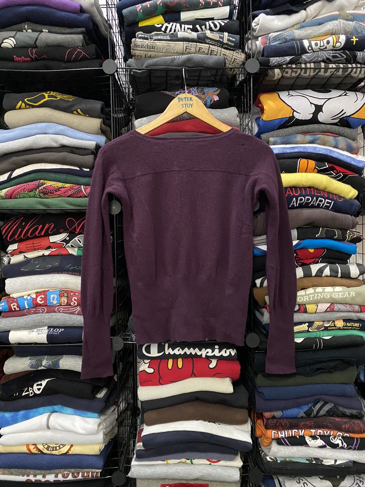 Marc Jacobs Marc Jacobs Dark Purple knitwear Size US S / EU 44-46 / 1 - 2 Thumbnail