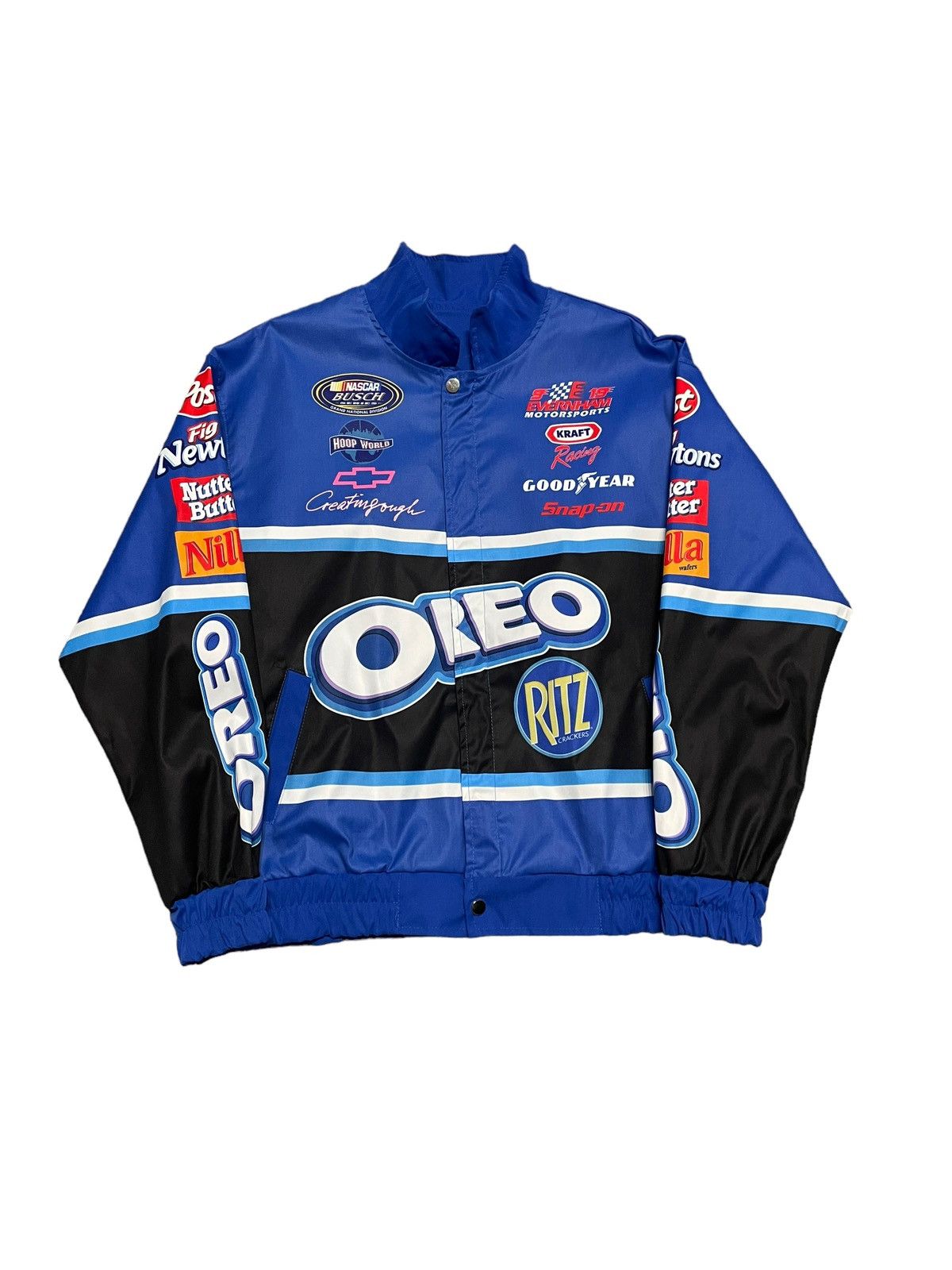 NASCAR Vintage Nascar Formula 1 Oreo Racing light Bomber Jacket Size US L / EU 52-54 / 3 - 1 Thumbnail