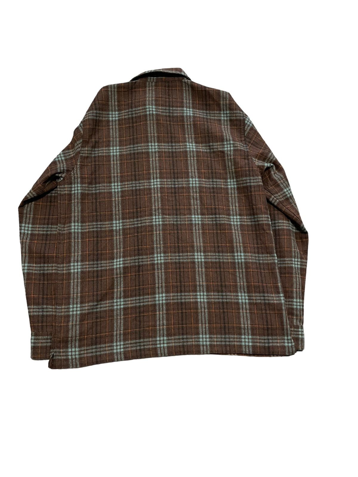 Santa Cruz Skateboards Santa Cruz Wool Overshirt Pocket Flannel Full Zip Size US XL / EU 56 / 4 - 3 Thumbnail