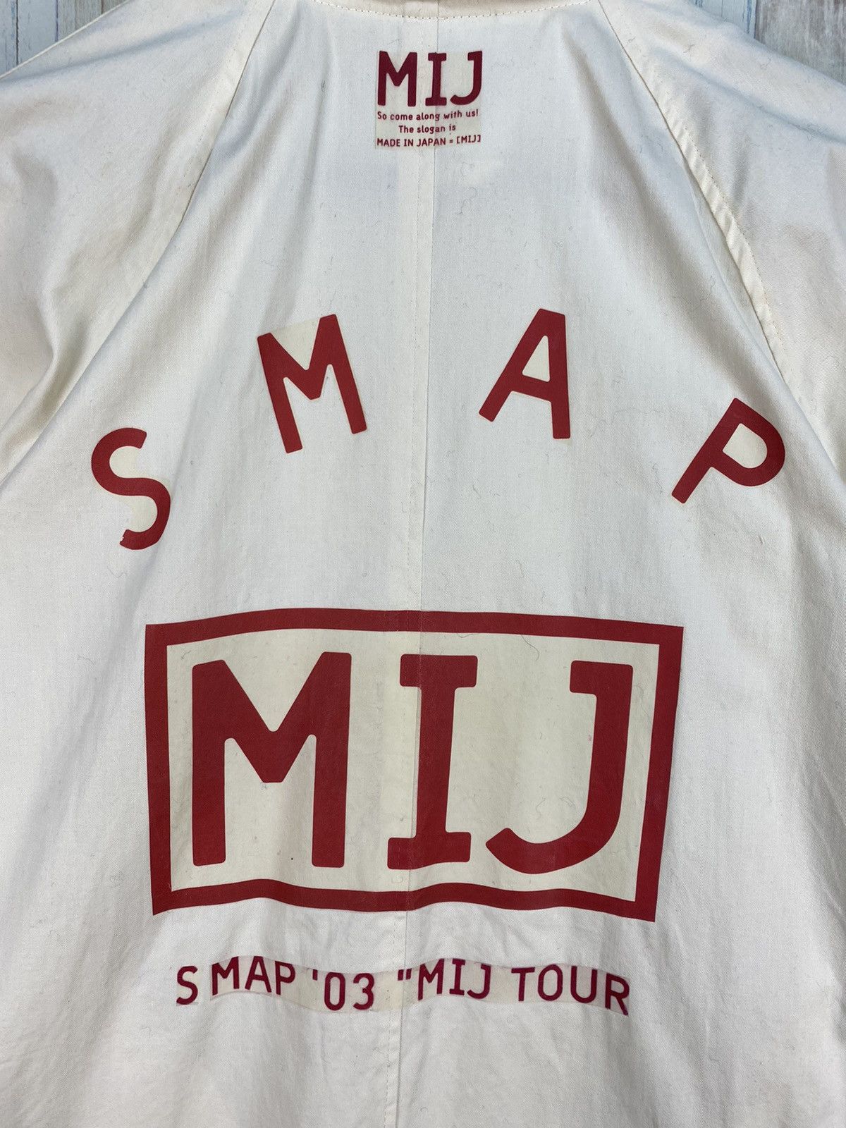 If Six Was Nine ZIG ZAG X KASHIWA SATO SMAP ‘03’ MIJ TOUR LONG JACKET Size US M / EU 48-50 / 2 - 6 Thumbnail