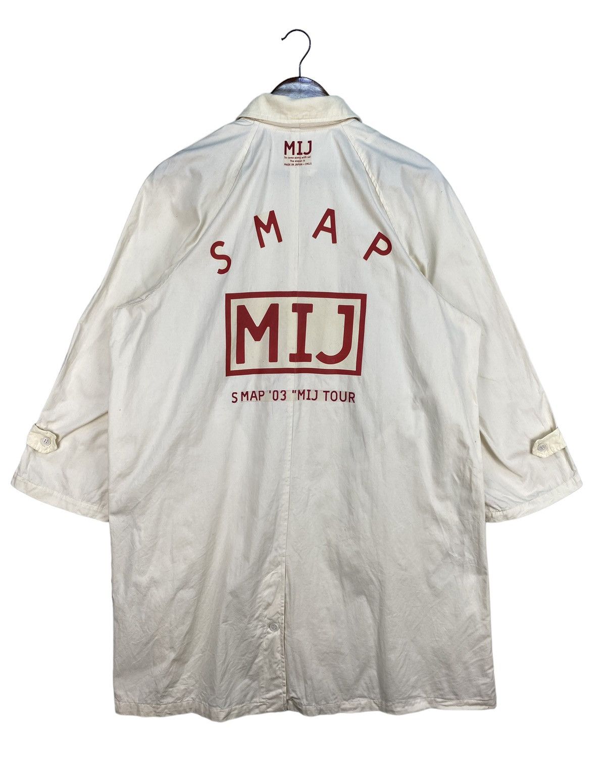 If Six Was Nine ZIG ZAG X KASHIWA SATO SMAP ‘03’ MIJ TOUR LONG JACKET Size US M / EU 48-50 / 2 - 3 Thumbnail
