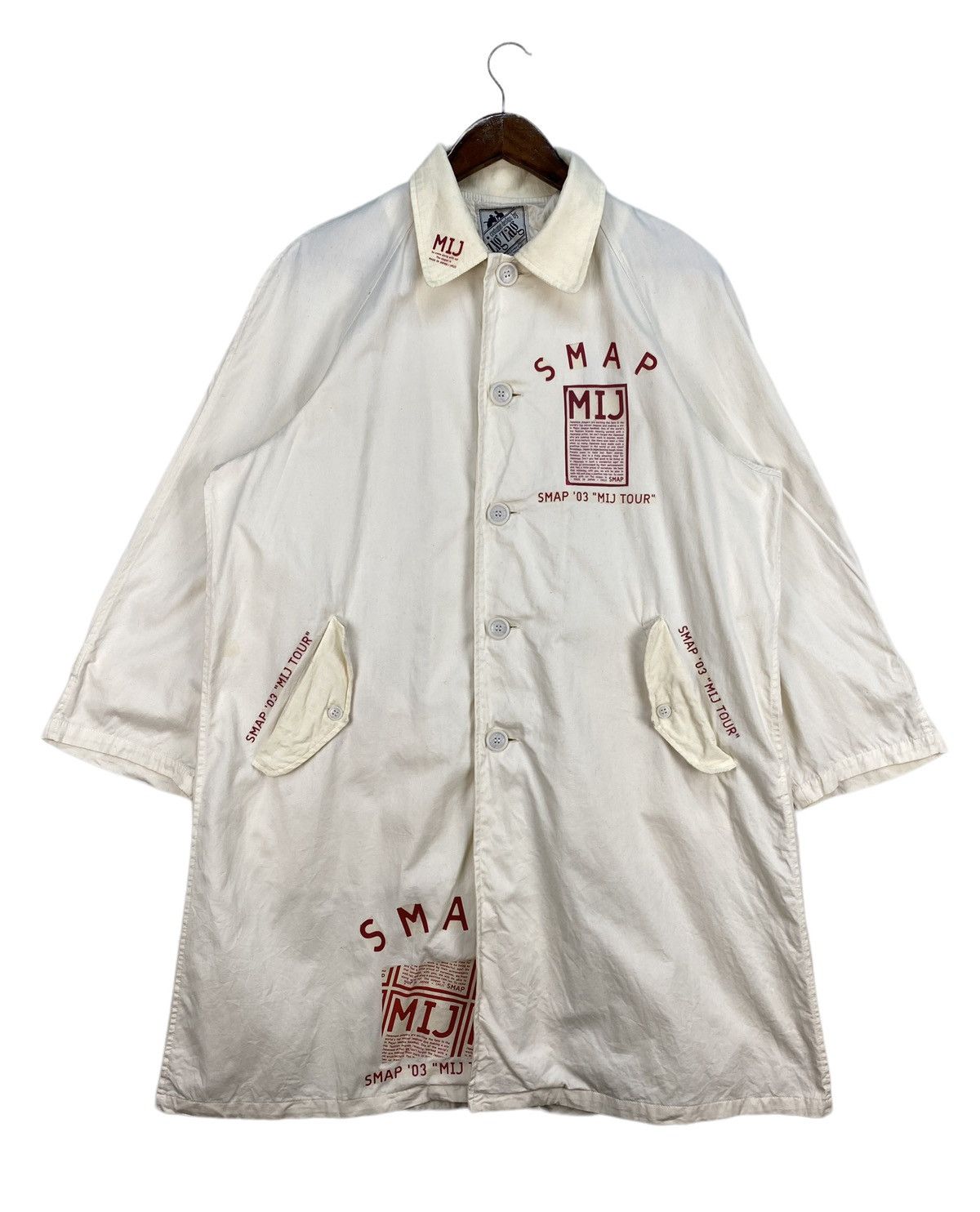 ZIG ZAG X KASHIWA SATO SMAP ‘03’ MIJ TOUR LONG JACKET