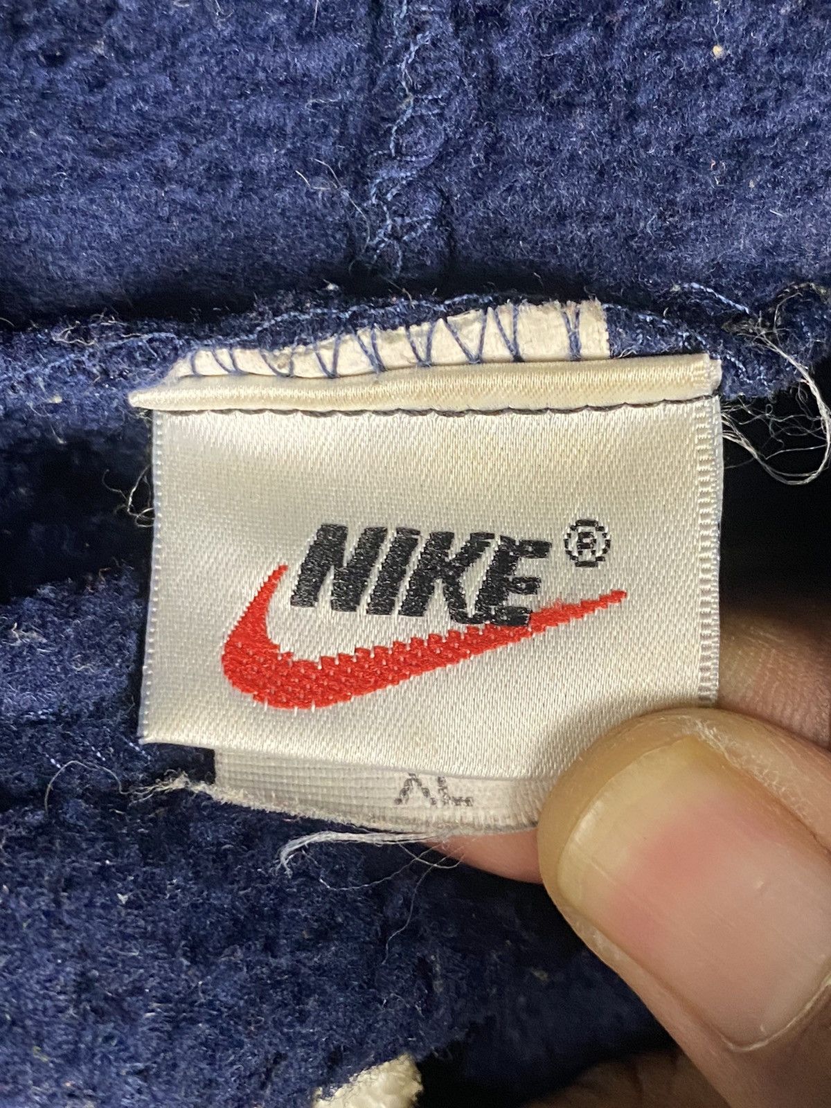 Nike Vintage 90s Nike Fleece Hoodies Size US XL / EU 56 / 4 - 8 Thumbnail