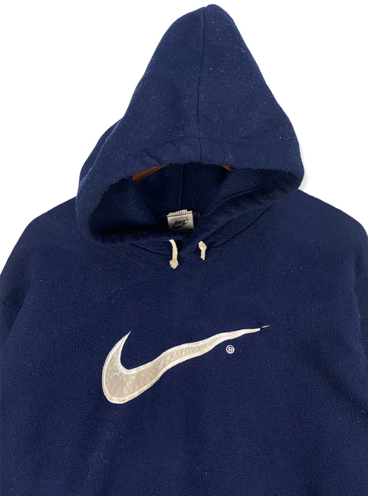 Nike Vintage 90s Nike Fleece Hoodies Size US XL / EU 56 / 4 - 2 Thumbnail