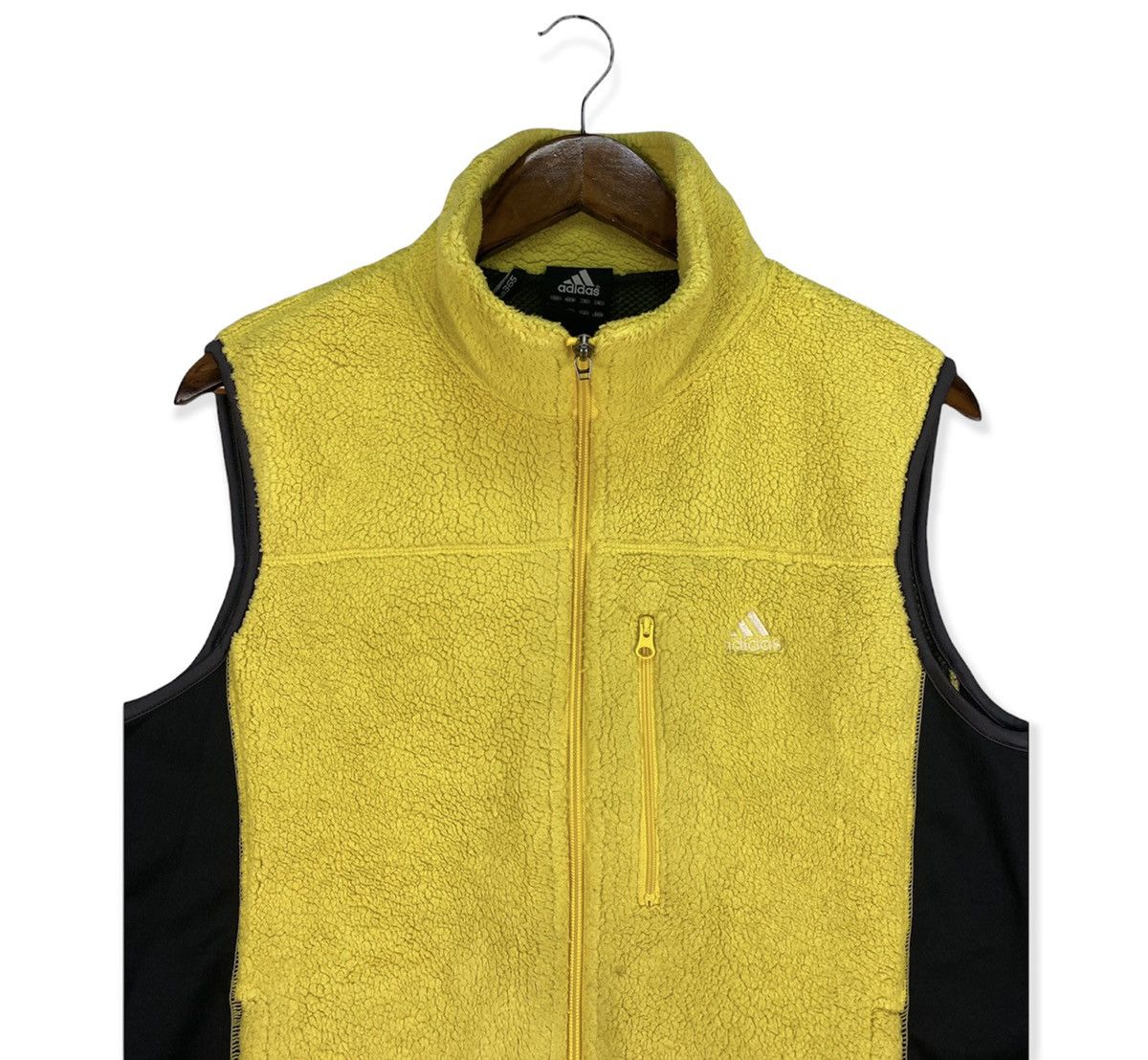 Adidas Adidas Fleece Vest Size US L / EU 52-54 / 3 - 2 Thumbnail