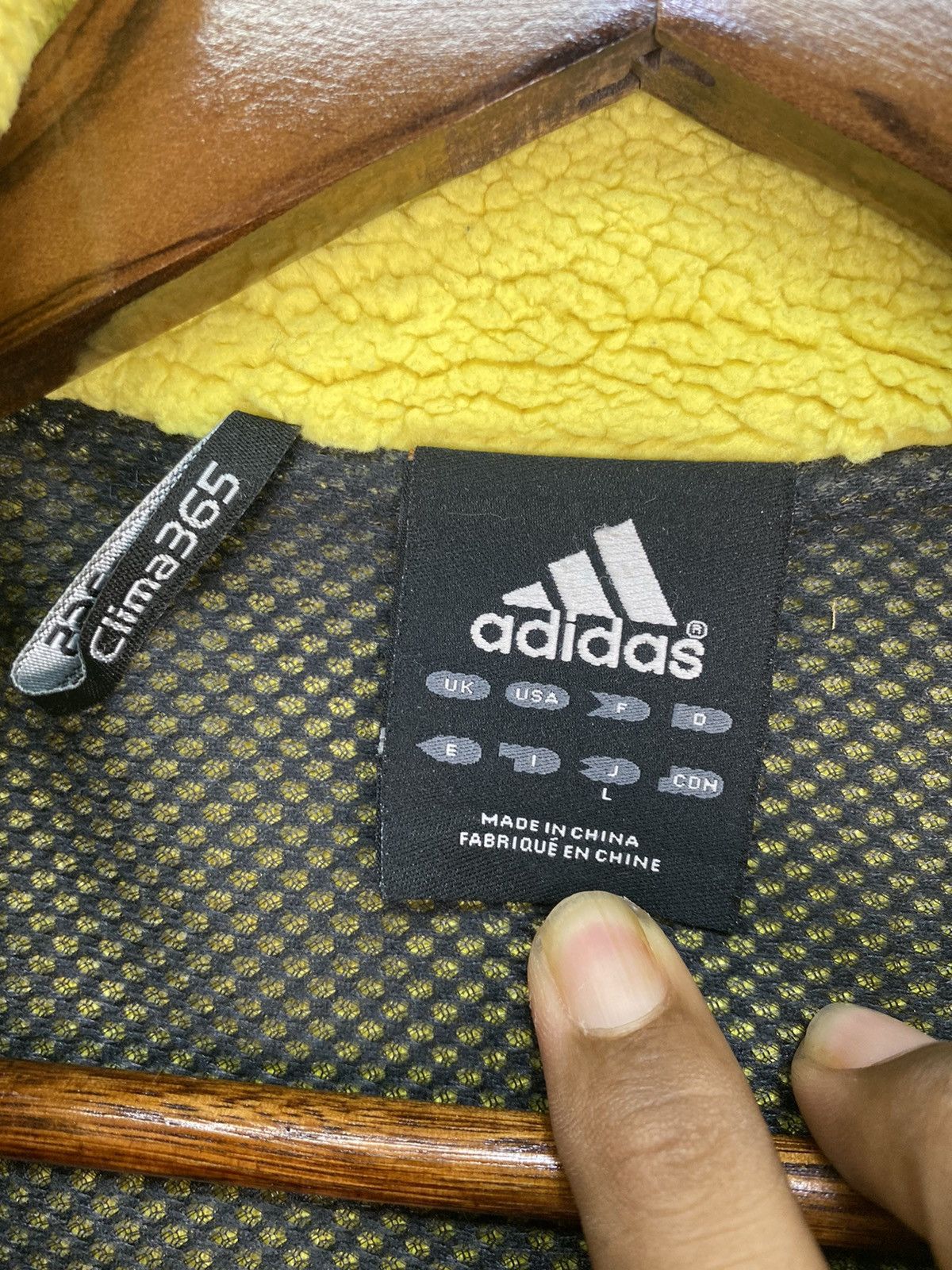 Adidas Adidas Fleece Vest Size US L / EU 52-54 / 3 - 6 Thumbnail