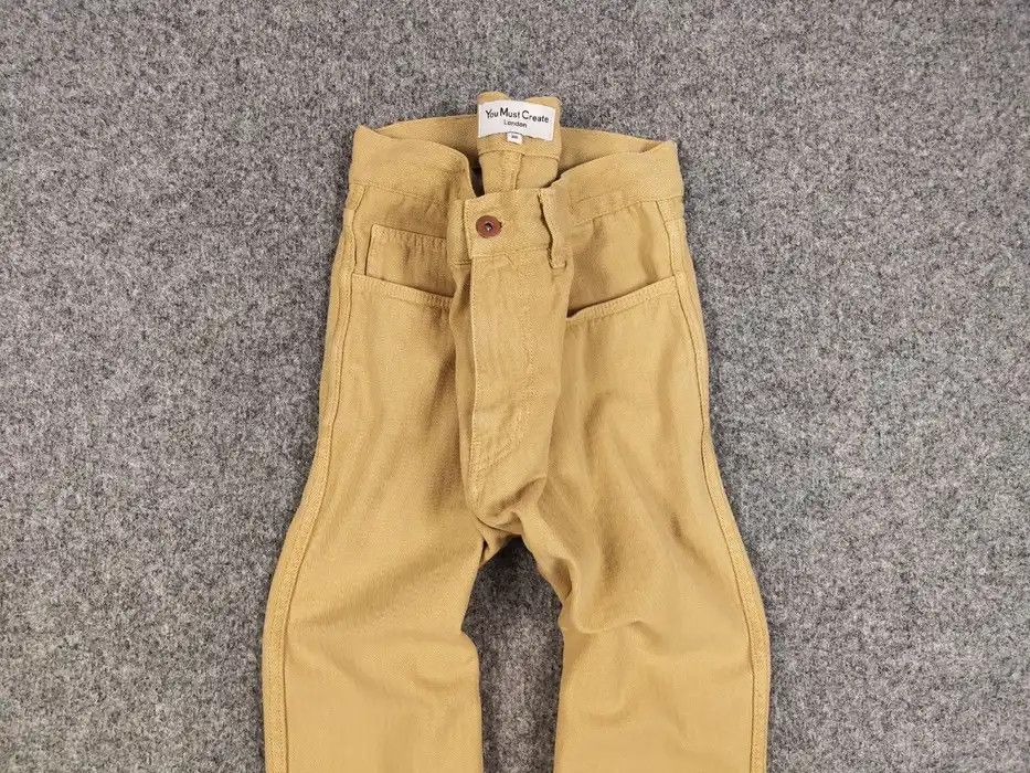 YMC You Must Create YMC Mom Beige Men's Pants luxury Japanese Size US 30 / EU 46 - 3 Thumbnail