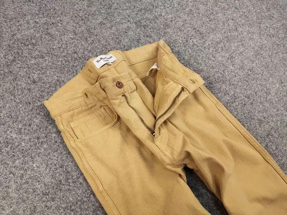 YMC You Must Create YMC Mom Beige Men's Pants luxury Japanese Size US 30 / EU 46 - 8 Thumbnail