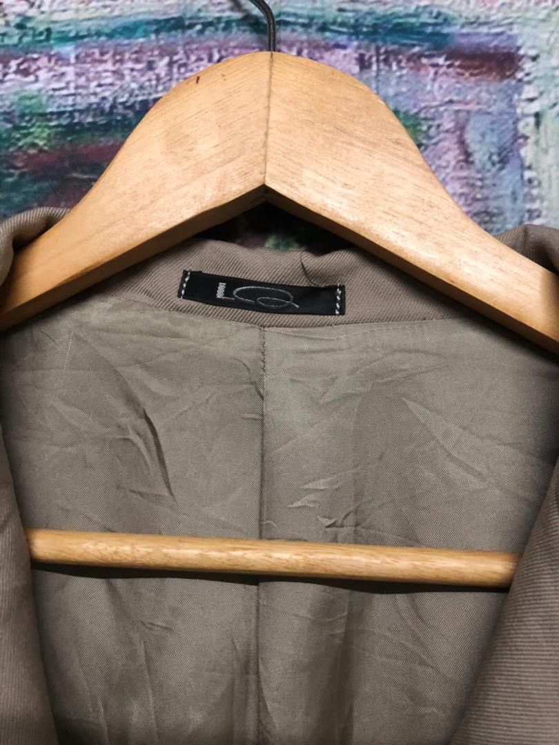 Yohji Yamamoto Vtg🔥Archive Yohji Yamamoto Lq Men Double Breasted Trench Size US M / EU 48-50 / 2 - 9 Thumbnail