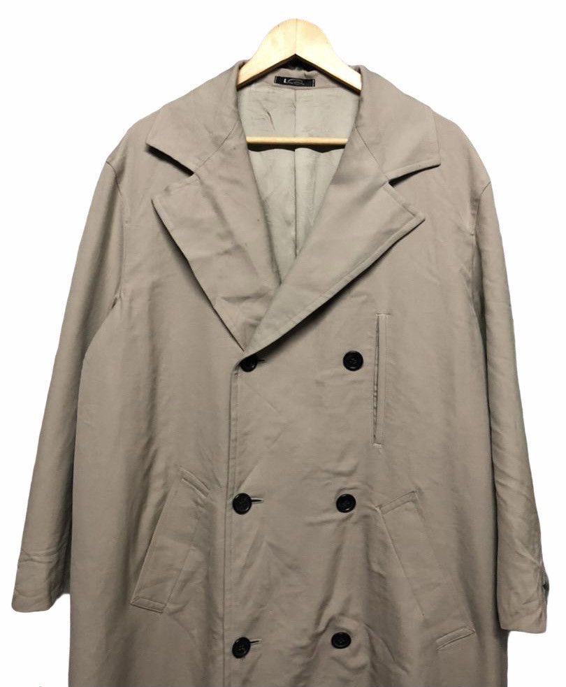 Yohji Yamamoto Vtg🔥Archive Yohji Yamamoto Lq Men Double Breasted Trench Size US M / EU 48-50 / 2 - 3 Thumbnail