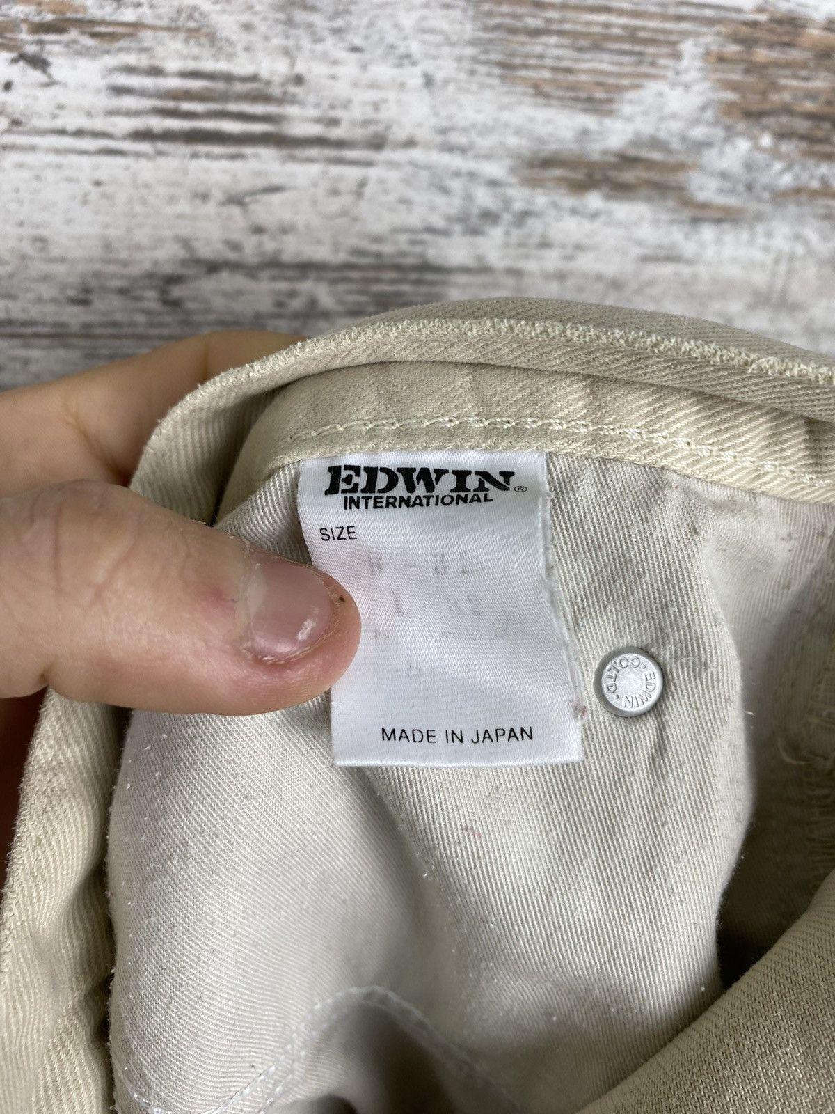 Edwin × Vintage Mens Vintage Edwin Denim jeans y2k rare pants streetwear Size US 32 / EU 48 - 13 Thumbnail