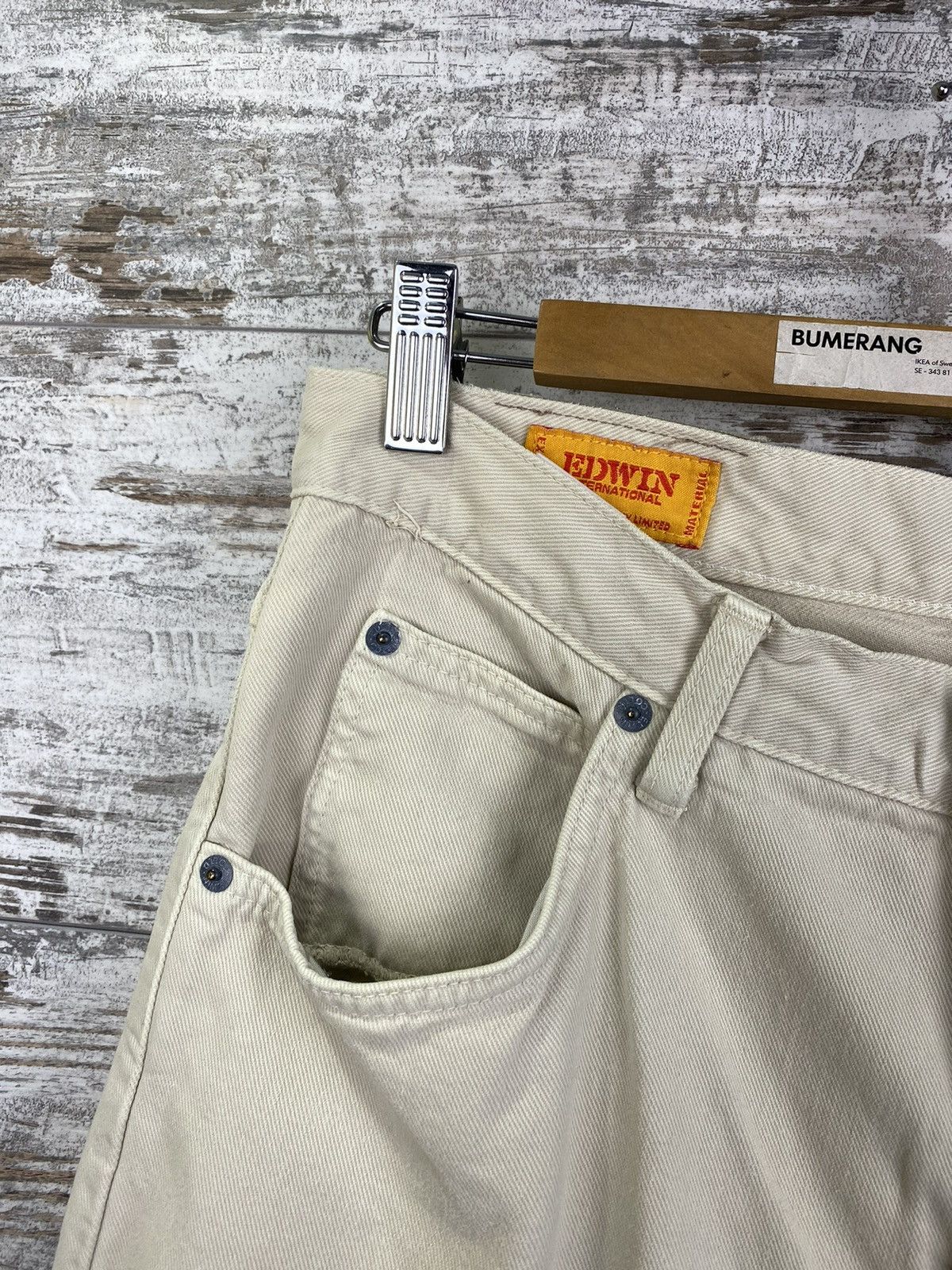 Edwin × Vintage Mens Vintage Edwin Denim jeans y2k rare pants streetwear Size US 32 / EU 48 - 7 Thumbnail