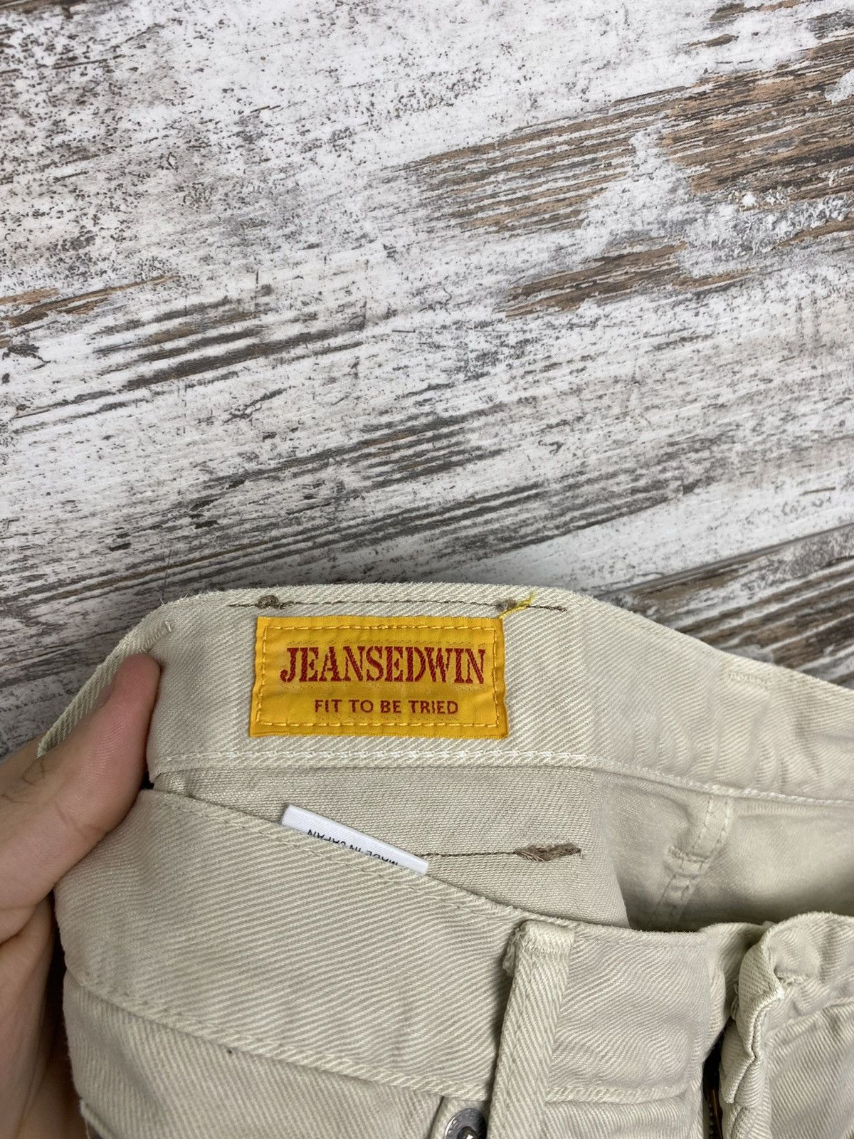 Edwin × Vintage Mens Vintage Edwin Denim jeans y2k rare pants streetwear Size US 32 / EU 48 - 11 Thumbnail