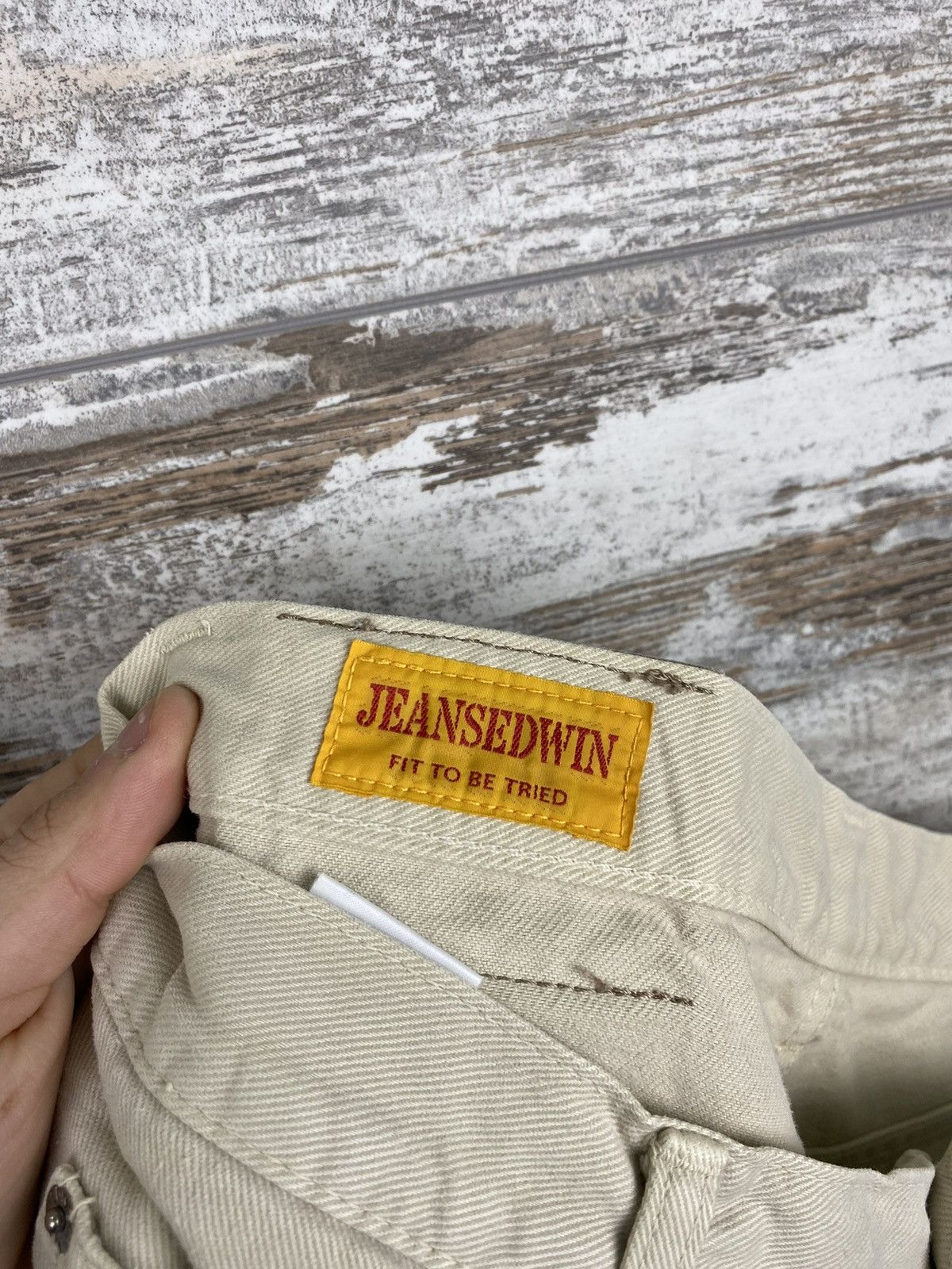 Edwin × Vintage Mens Vintage Edwin Denim jeans y2k rare pants streetwear Size US 33 - 16 Thumbnail