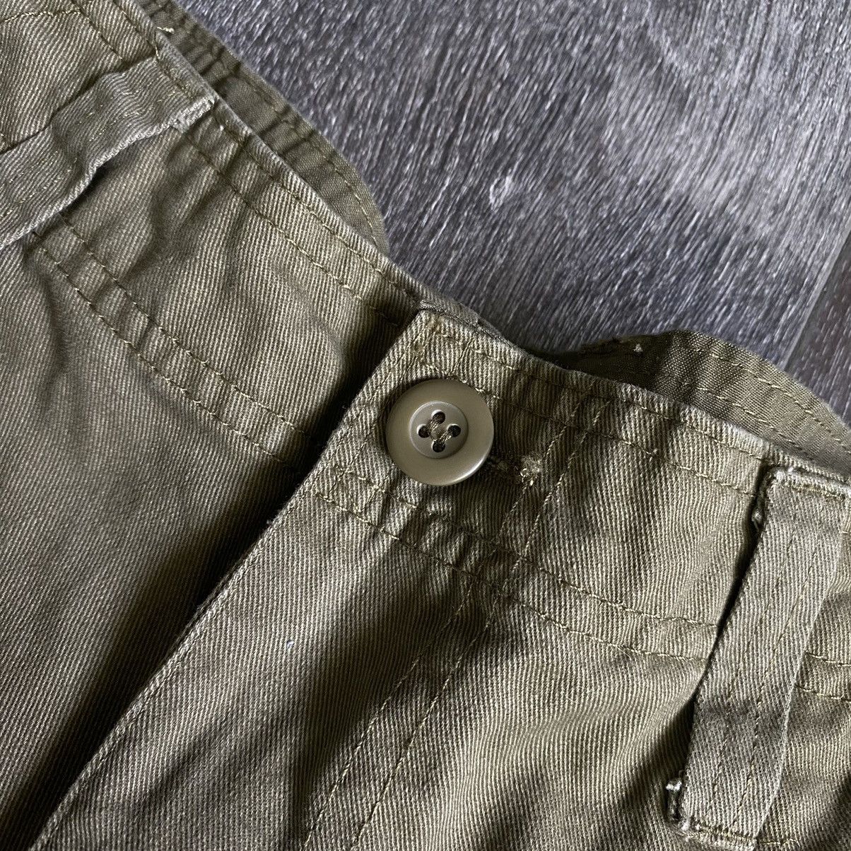 Japanese Brand Vintage 2000s Double Knee Tan Cargo Multi Pocket Pants 28x30 Size US 28 / EU 44 - 7 Thumbnail