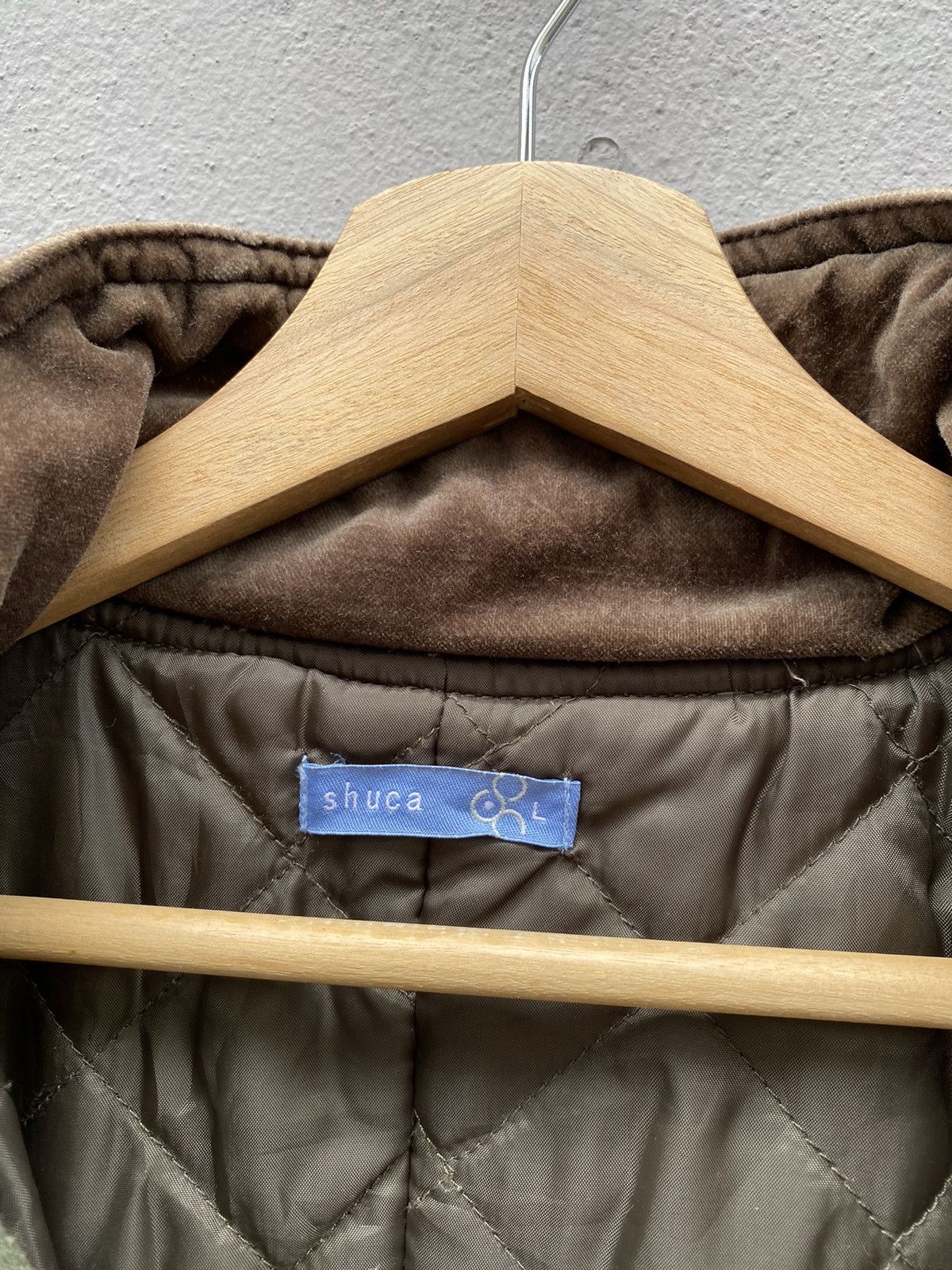 Beauty Beast Japanese Brand Multipocket Velvet Jacket + Scarf RARE Design Size US L / EU 52-54 / 3 - 5 Thumbnail