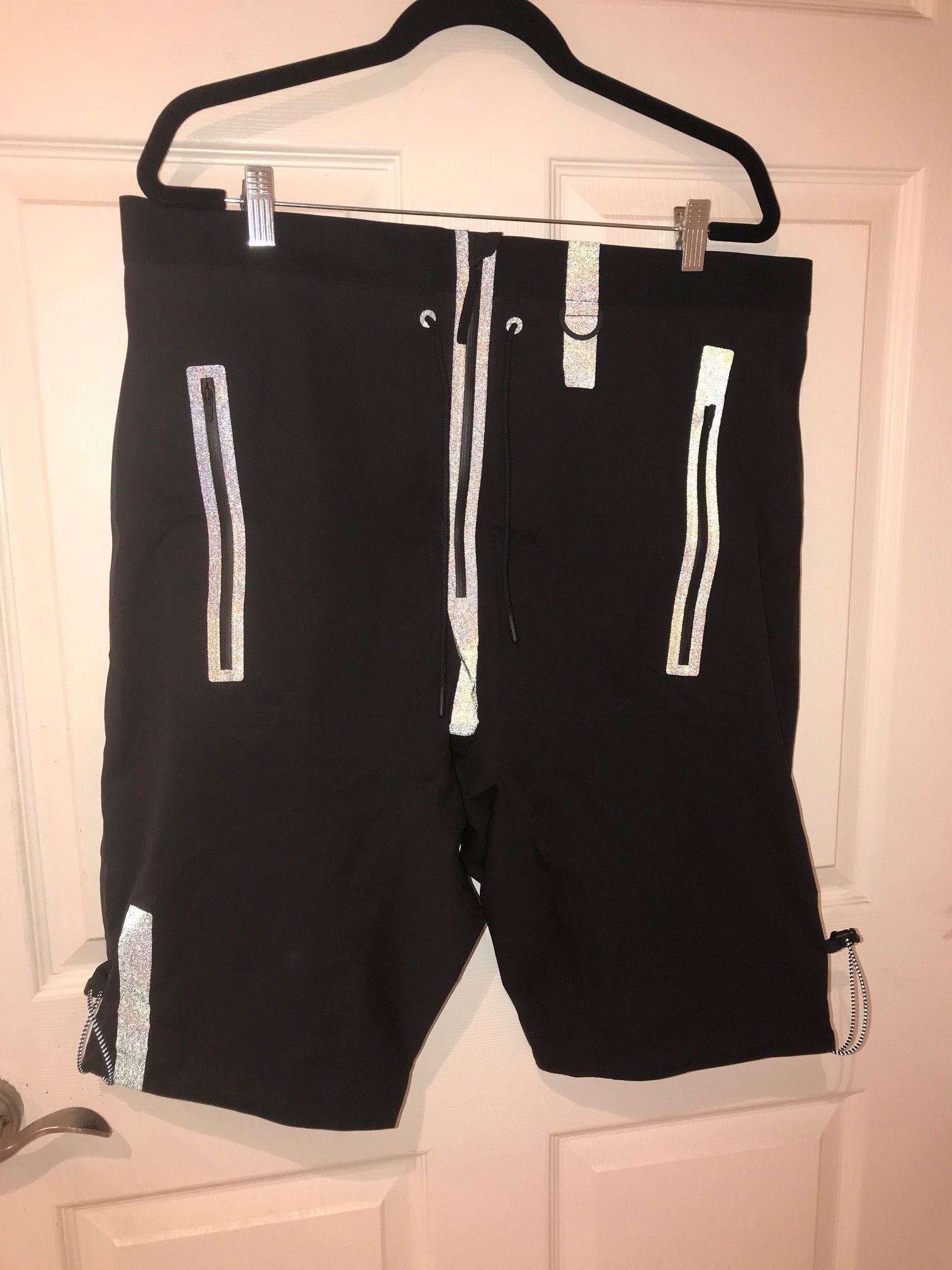 Adidas Y-3 Sport Rain Reflective Tech Shorts Pants XL Size US 35 - 3 Thumbnail