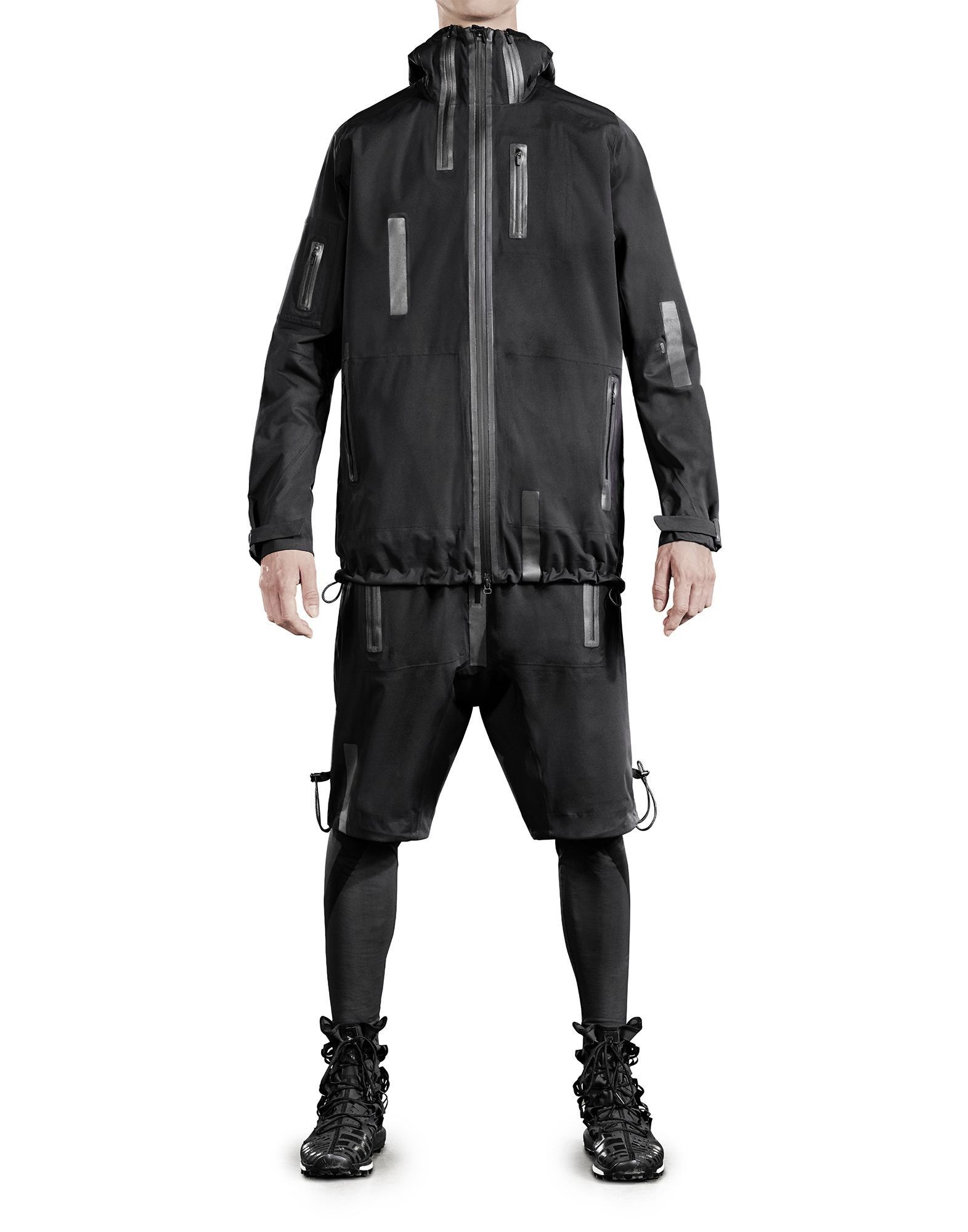 Y-3 Sport Rain Reflective Tech Shorts Pants XL